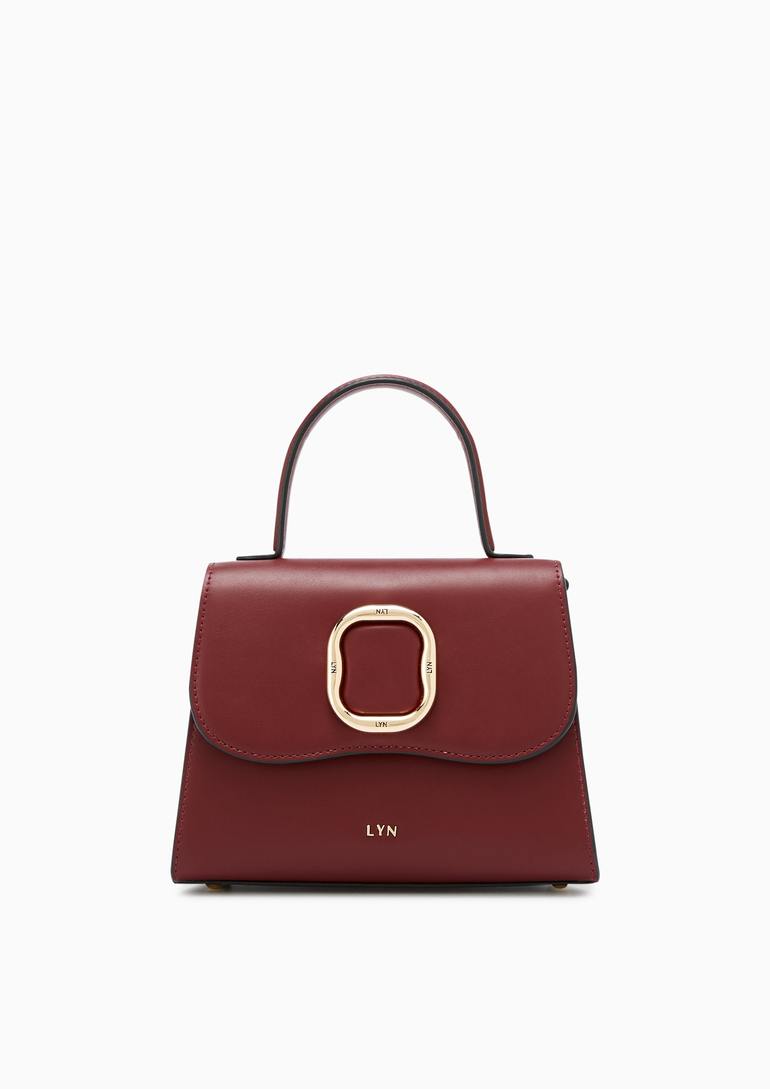 Piazza S Handbag Dark Red