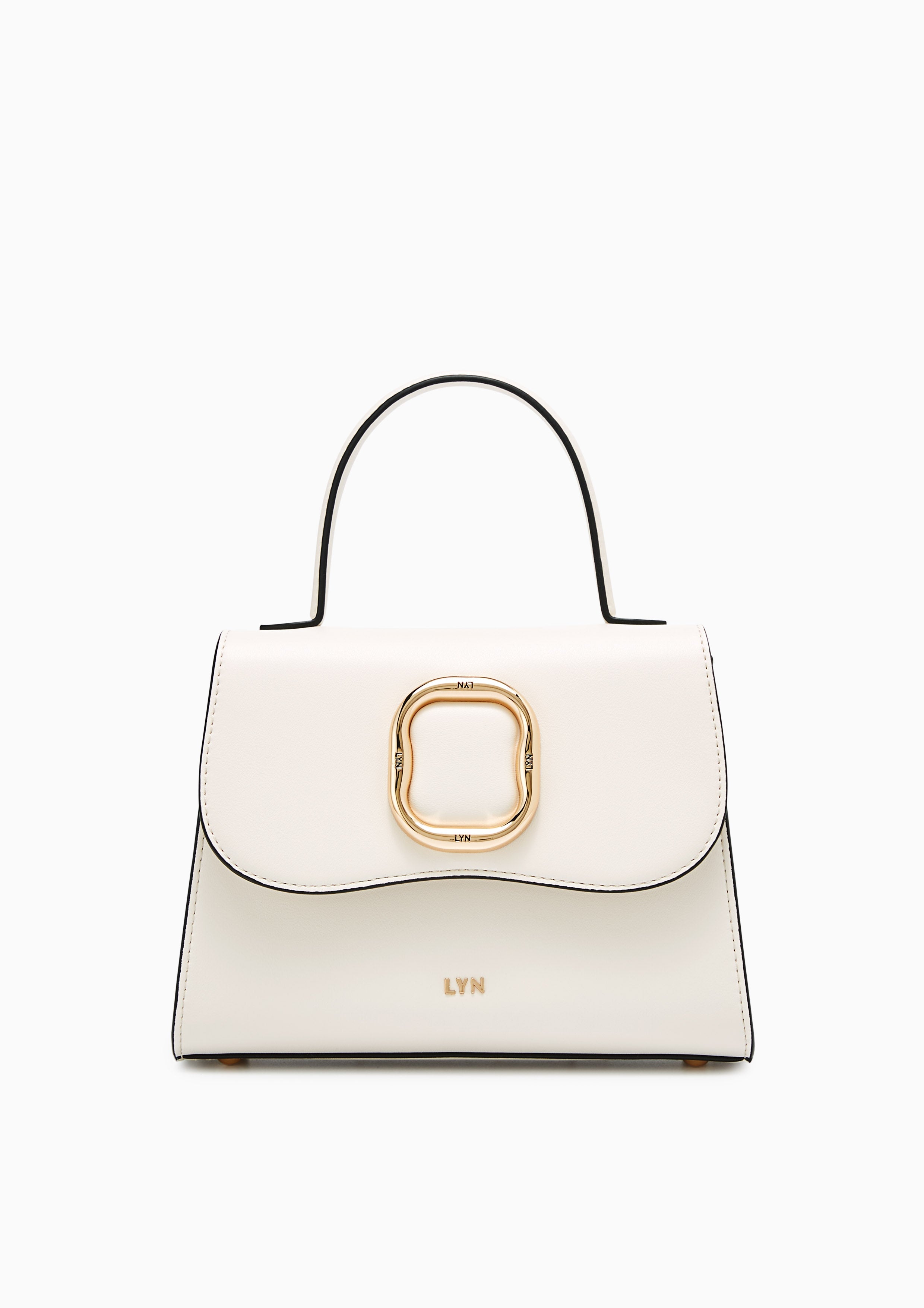 Piazza S Handbag Ivory