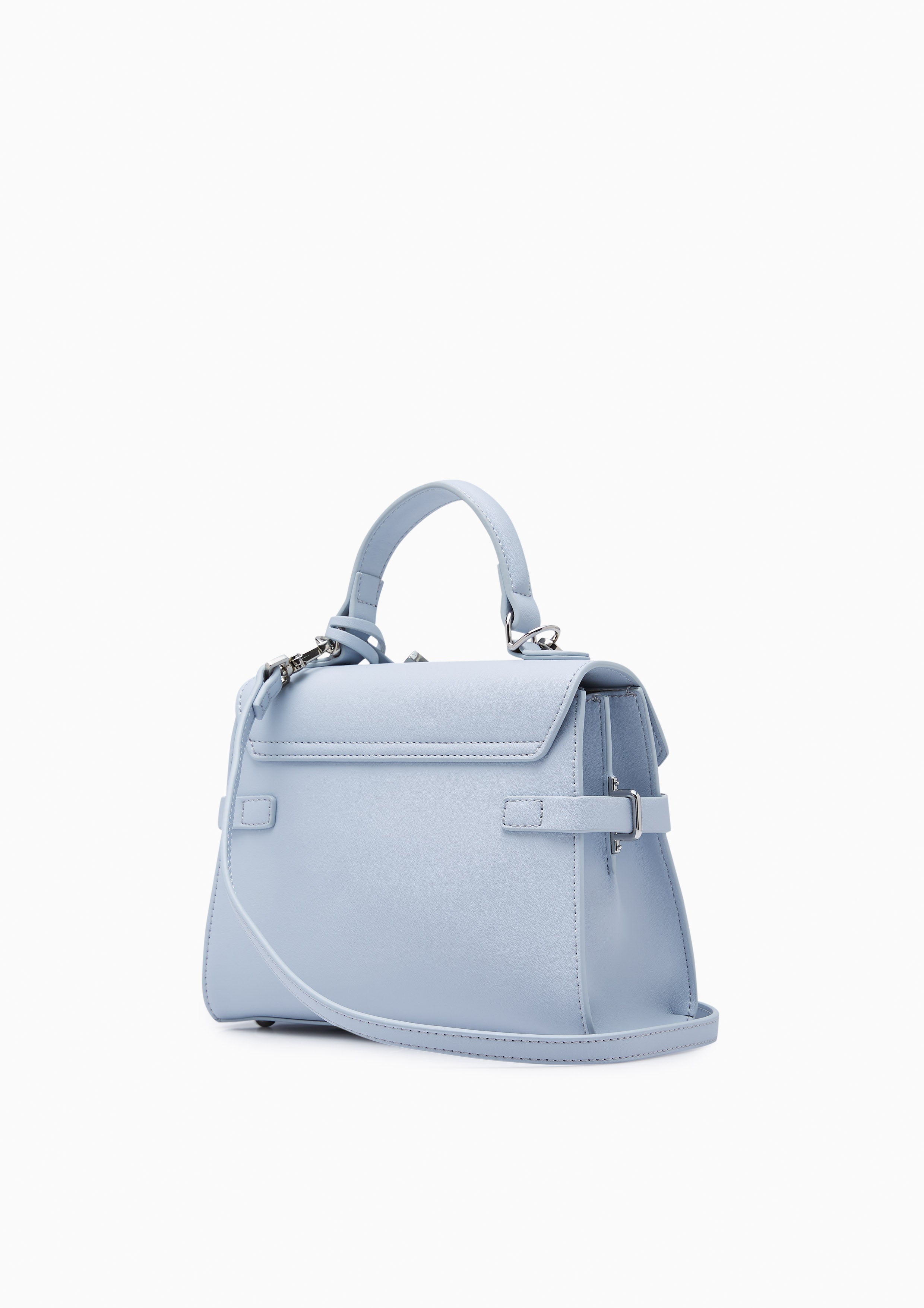 Re-Edit Ray Fineness S Handbag Light Blue