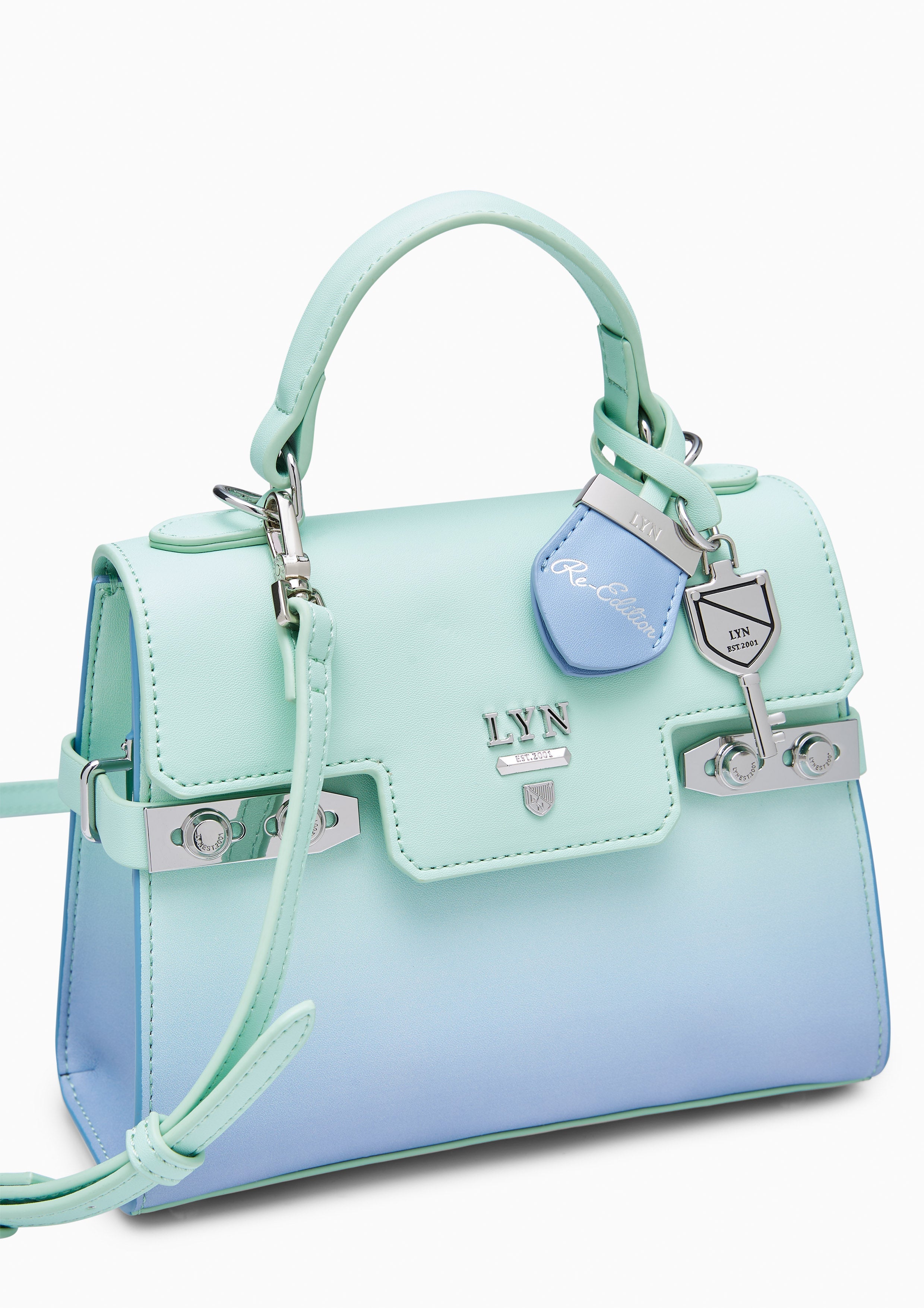 Re-Edit Ray Fineness S Handbag Green