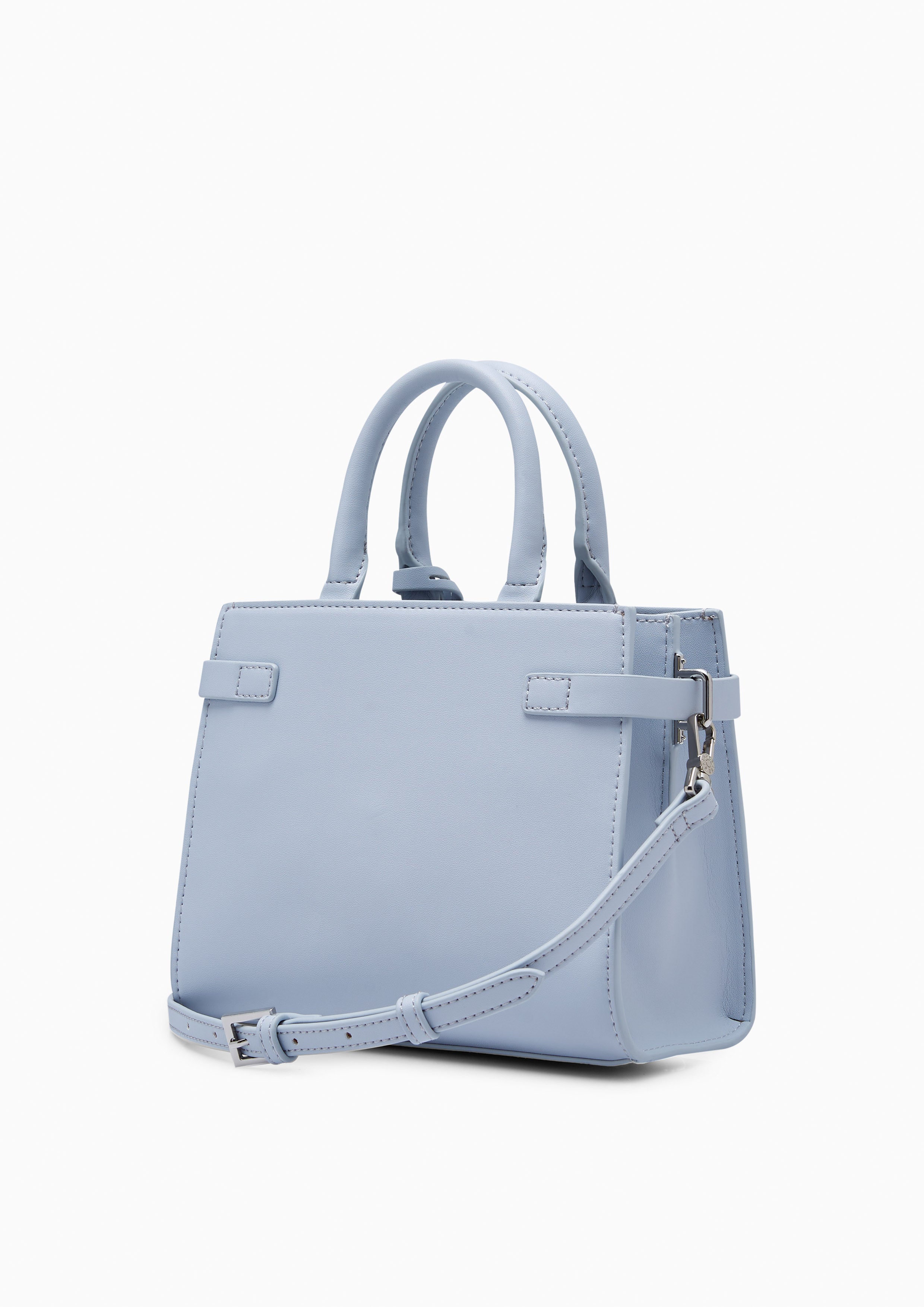 Re-Edit Ray Fineness Flap S Crossbody Bag Light Blue