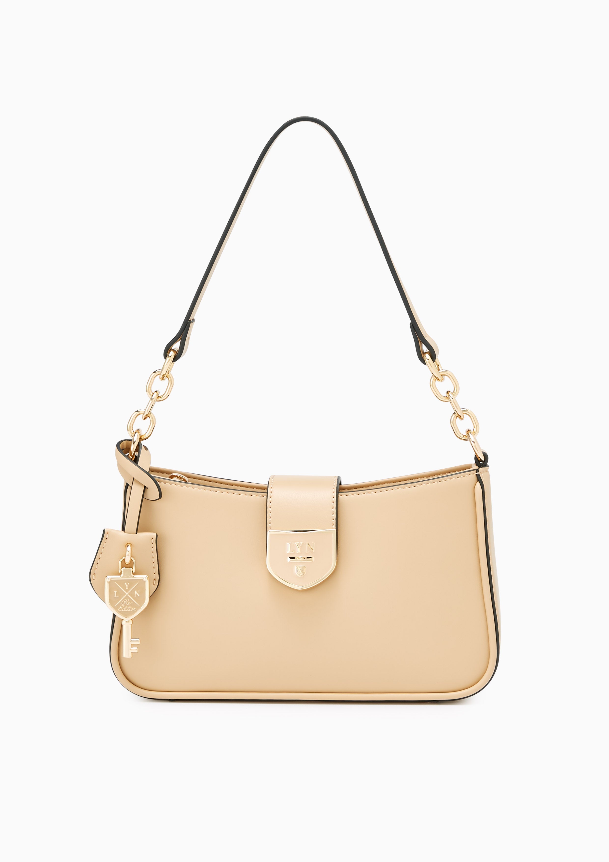 Re-Edit Ray Atella Shoulder Bag Dark Beige