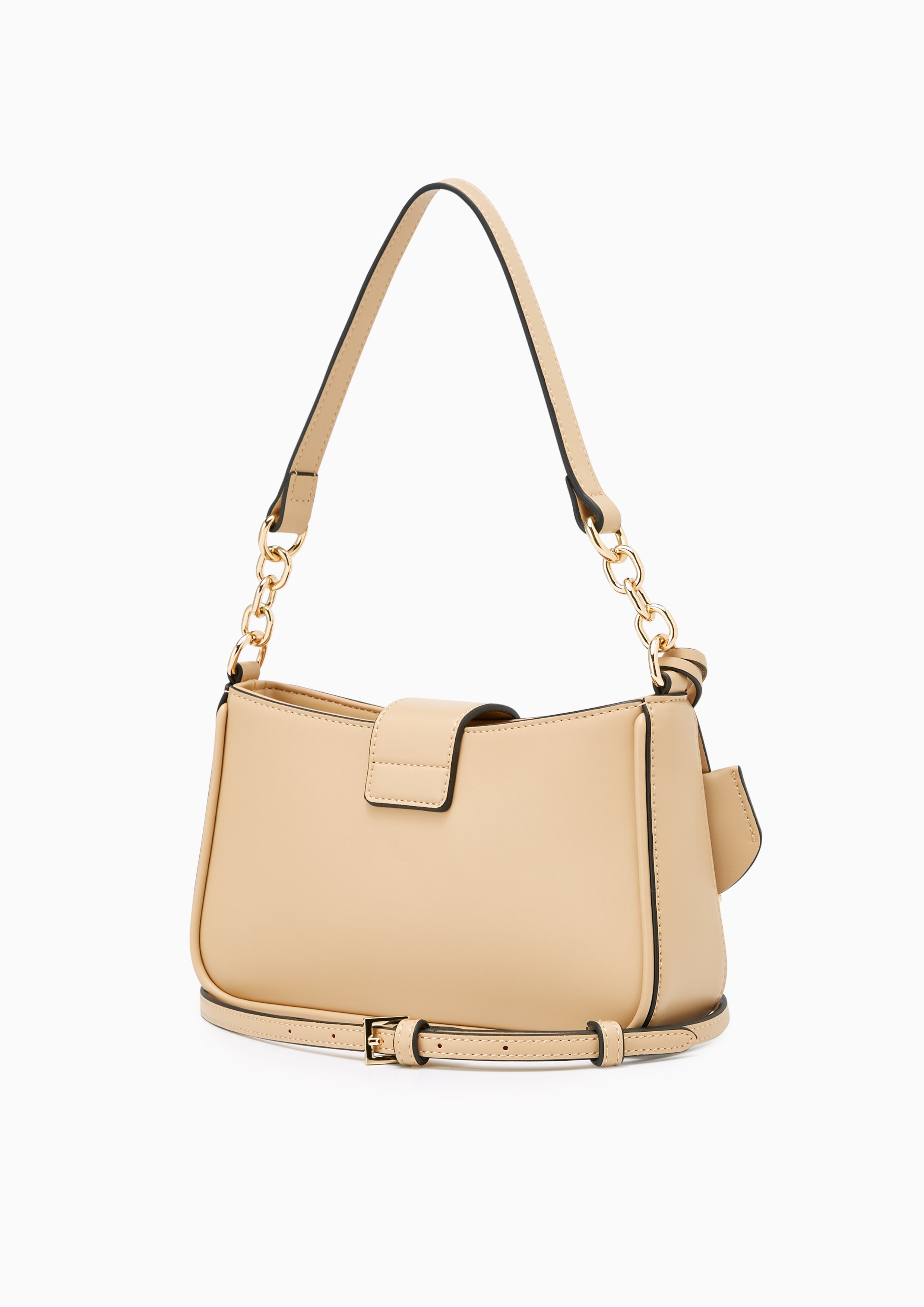 Re-Edit Ray Atella Shoulder Bag Dark Beige