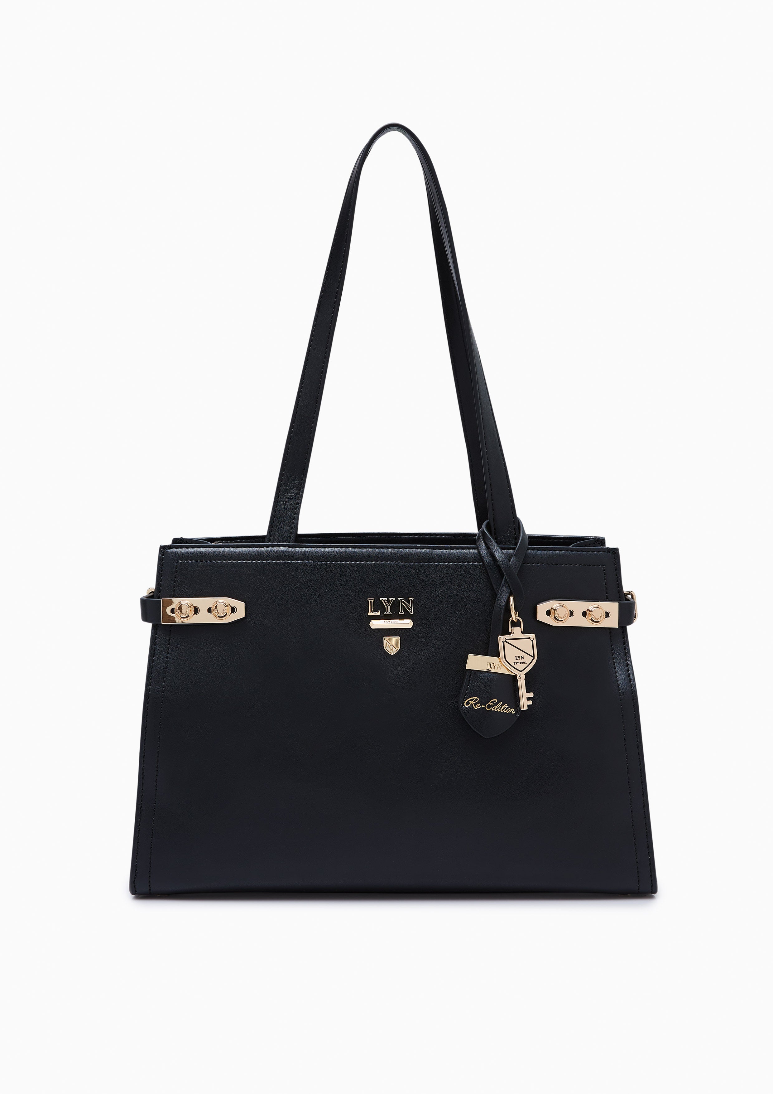 Re-Edit Fineness Oversize Handbag Black