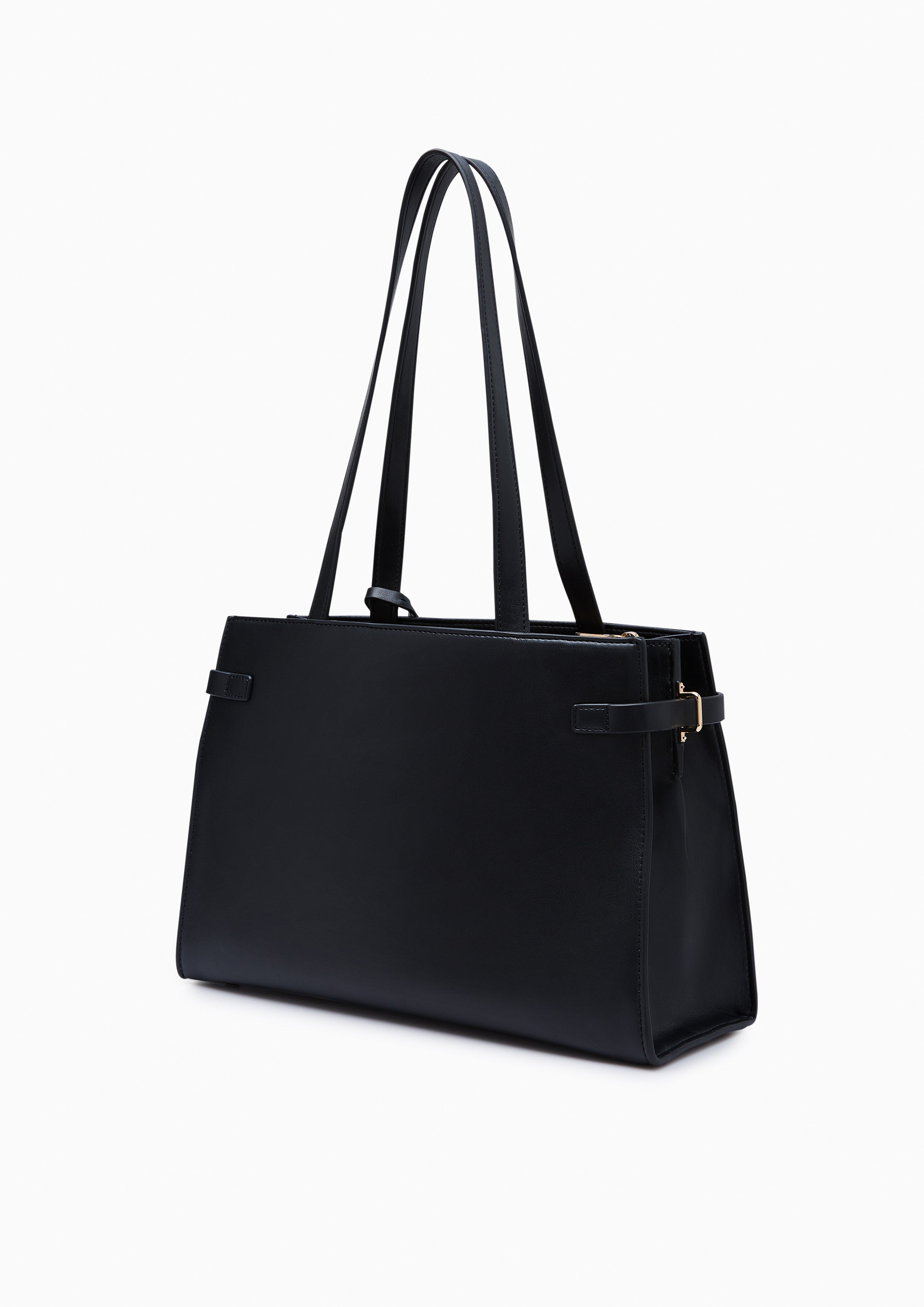 Re-Edit Fineness Oversize Handbag Black