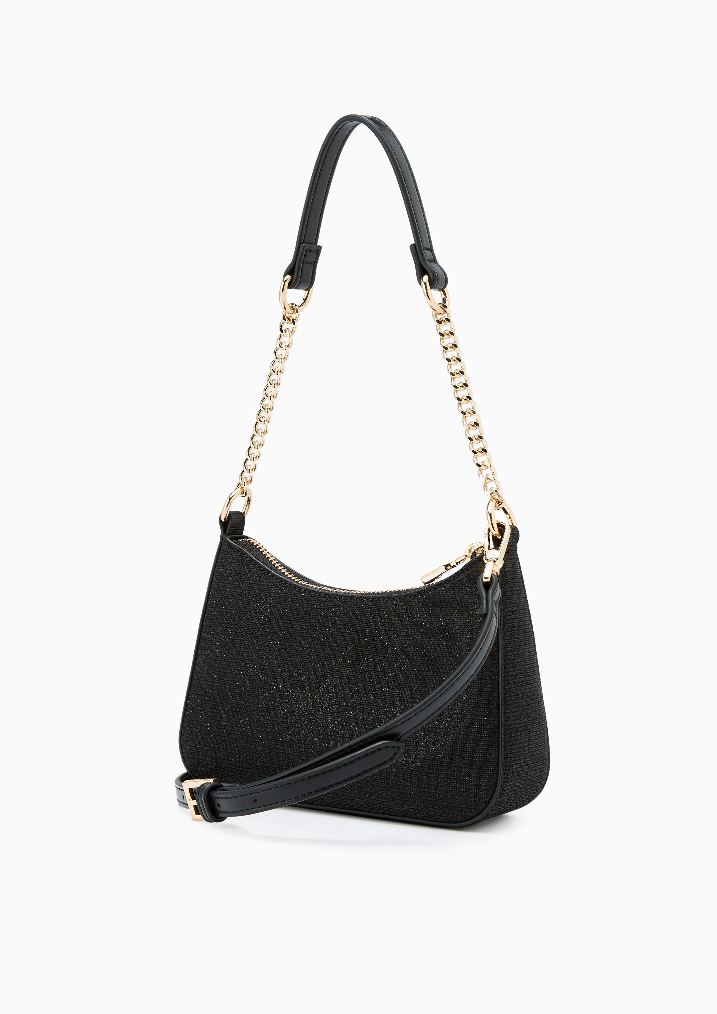 Re-Edit Pop Rosee II Crossbody Bag Black