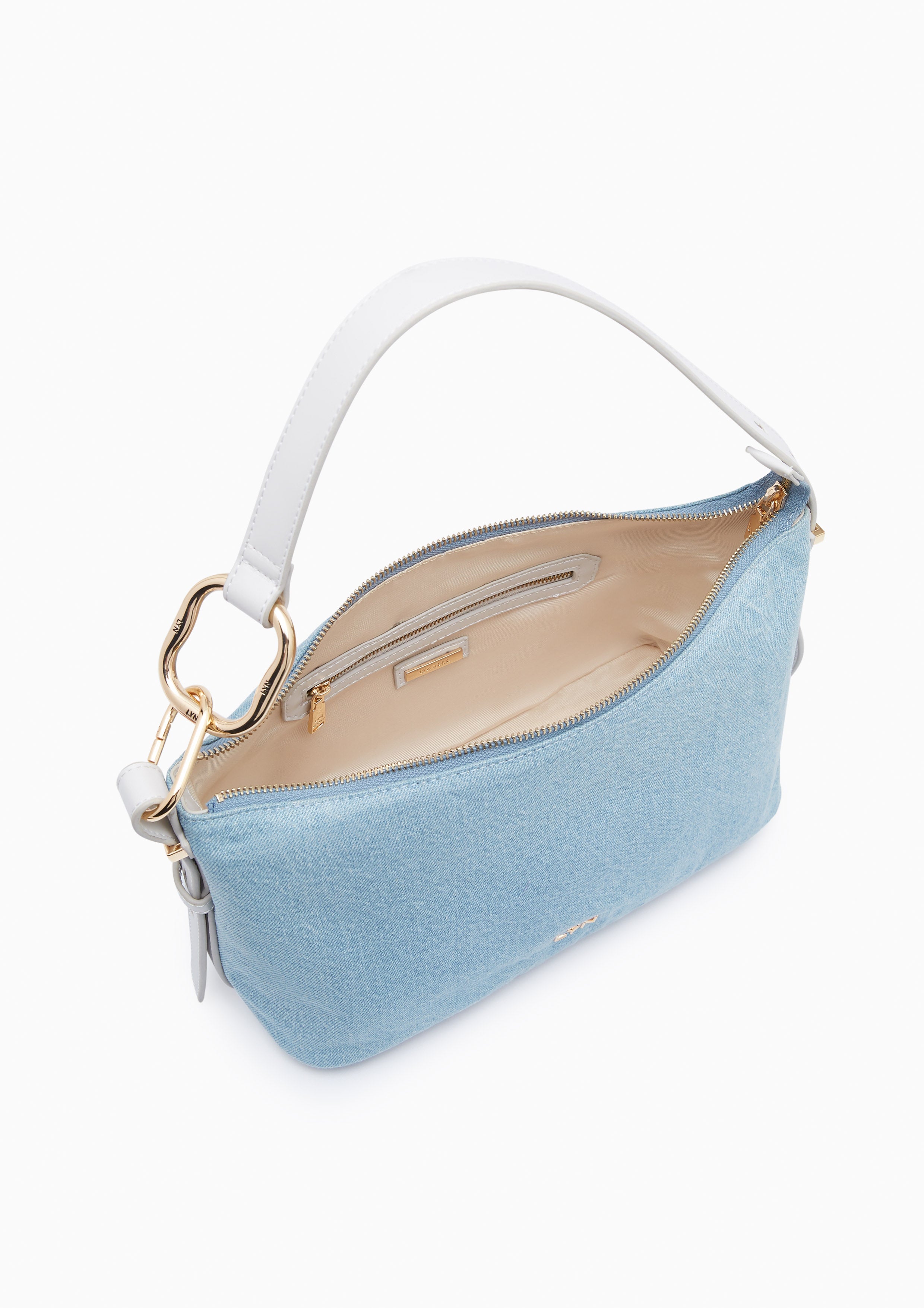 Rene Denim M Shoulderbag Blue