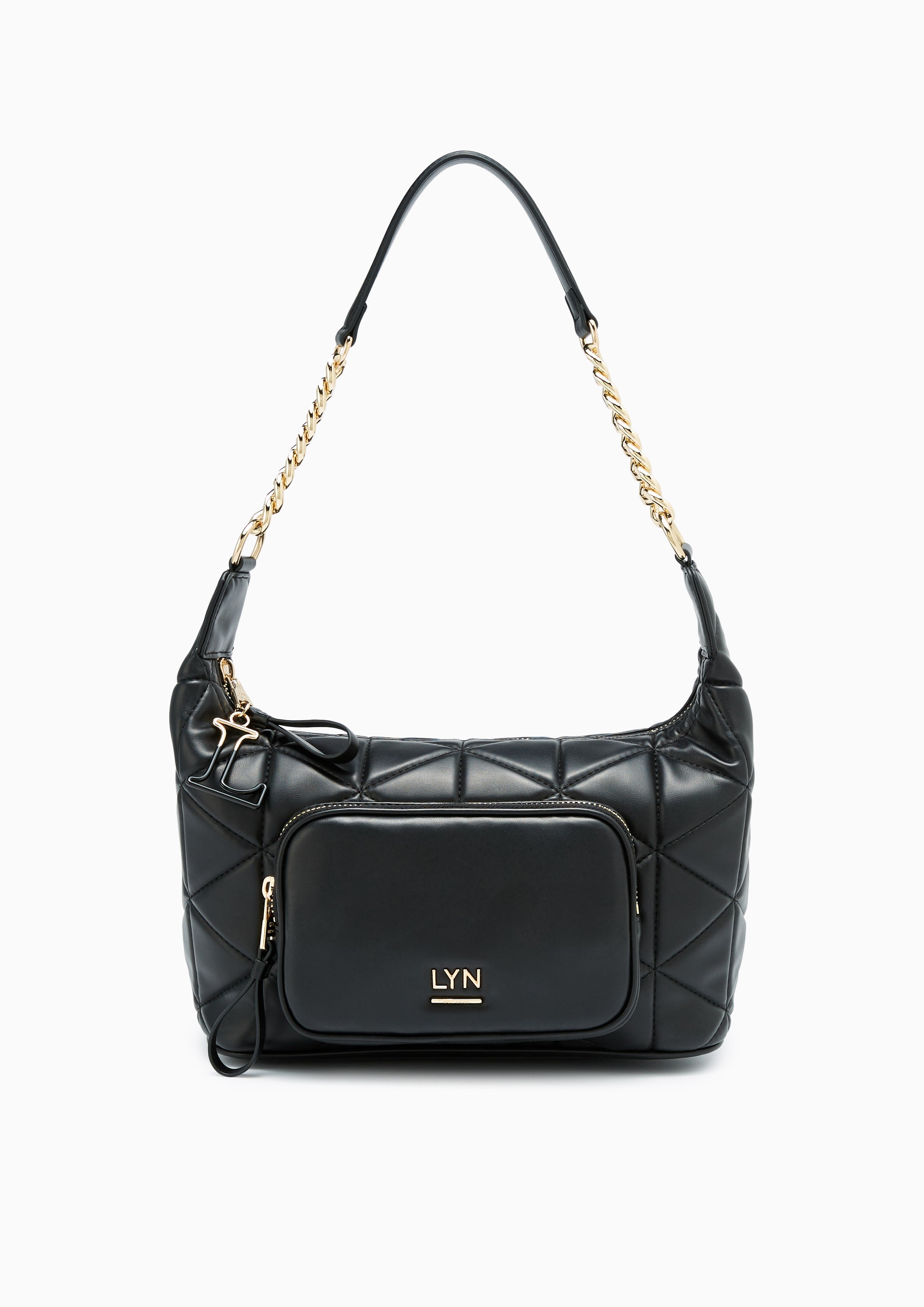 Trinity Glow L Shoulder Bag Black