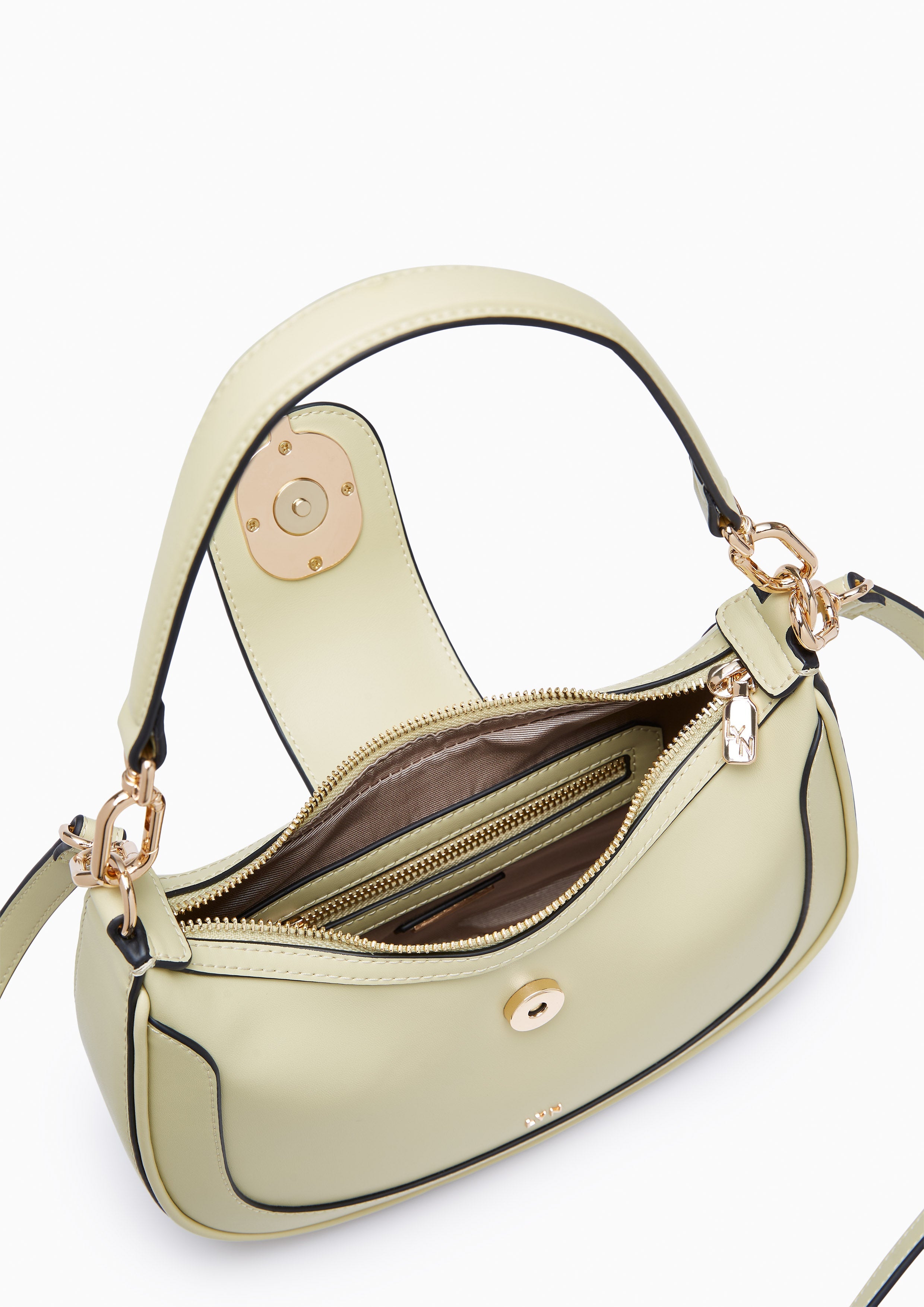 Pola M Shoulder Bag Light Green