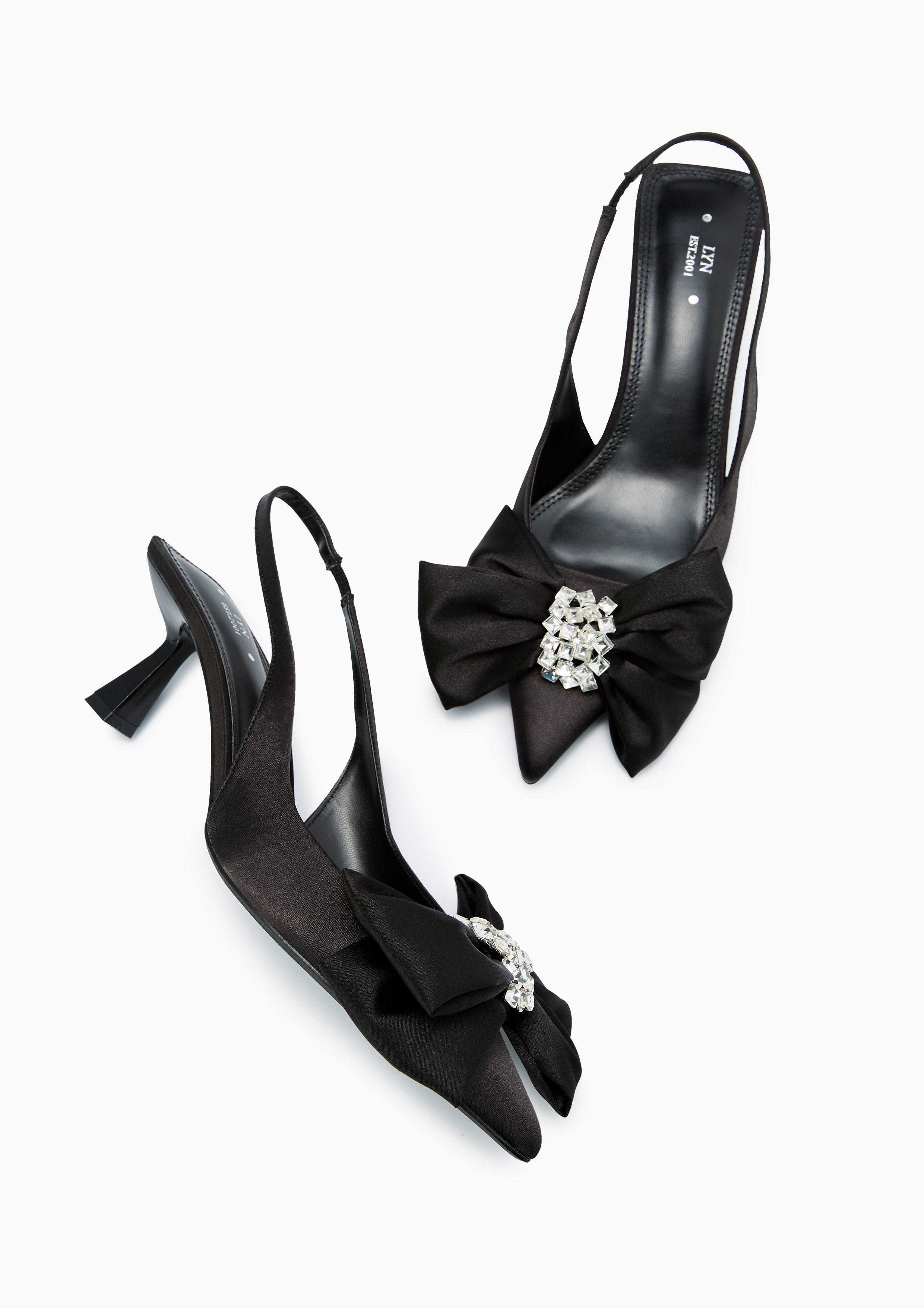 Bashful Slingback Black