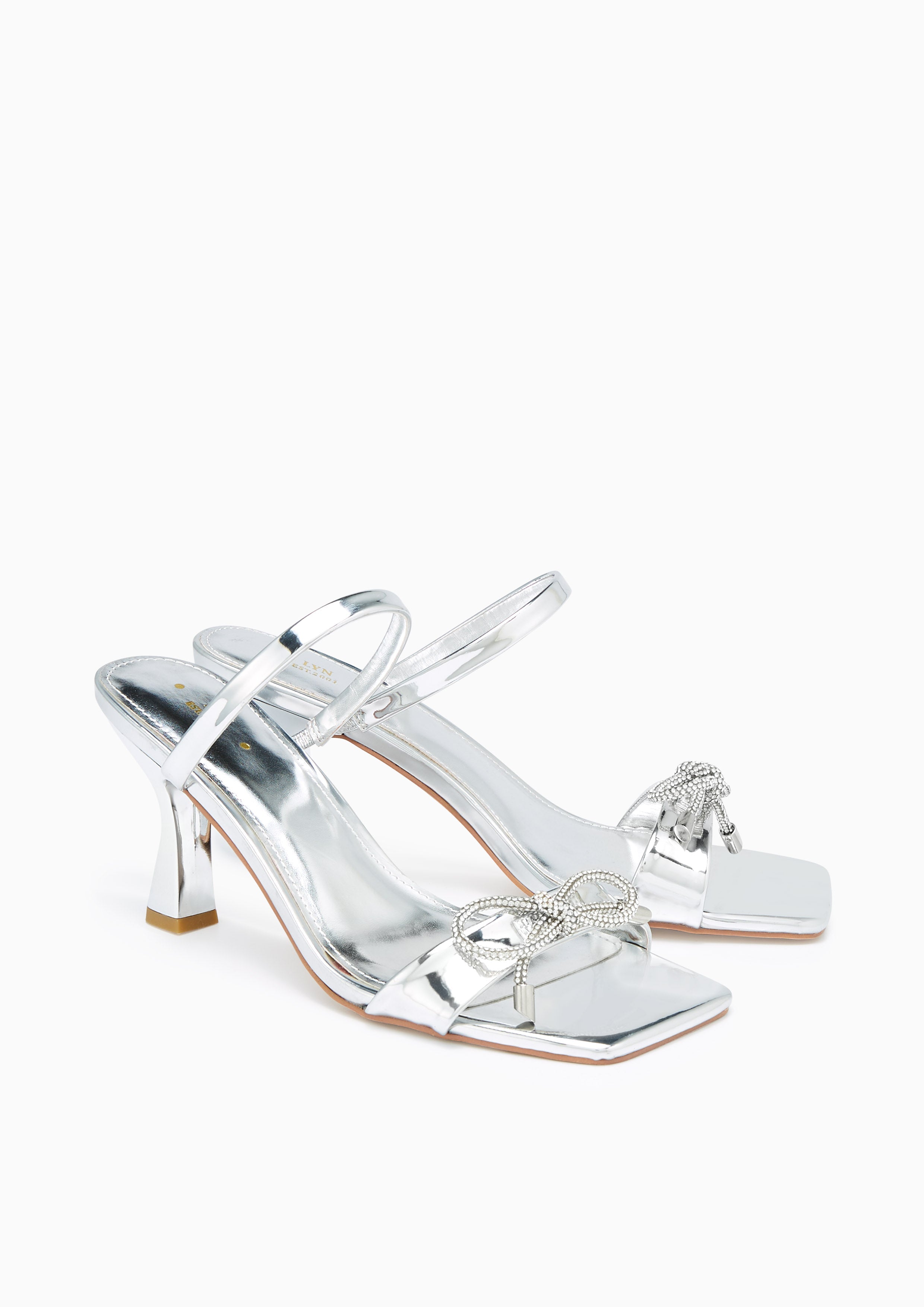 Bouquet High Heels Silver