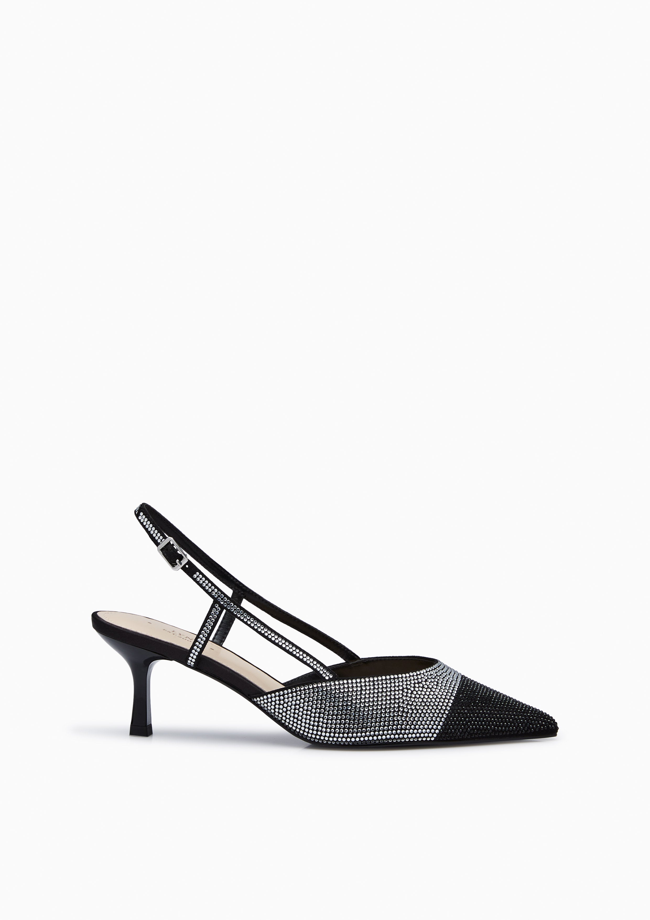 Blissful Heel Slingback Black