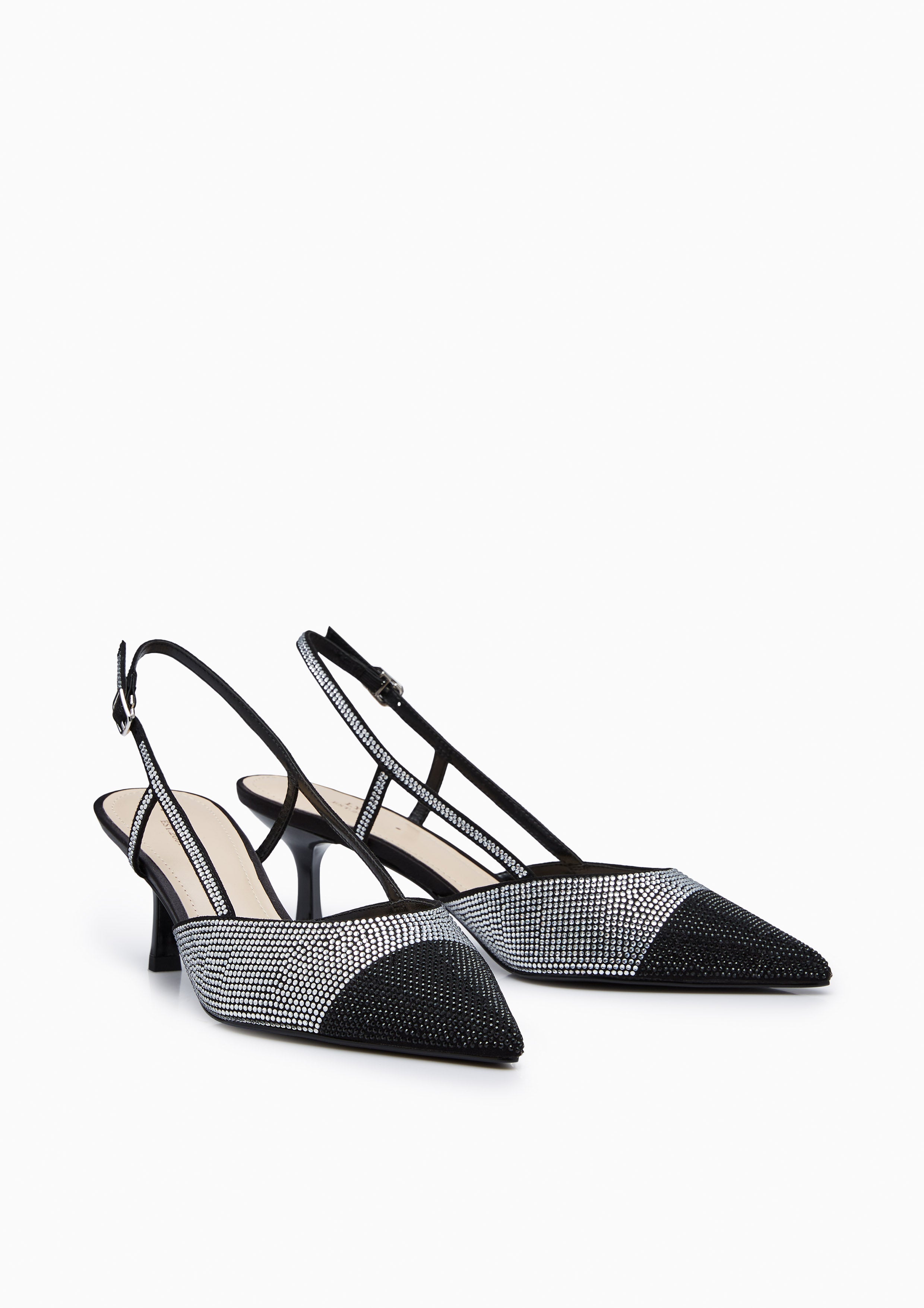 Blissful Heel Slingback Black