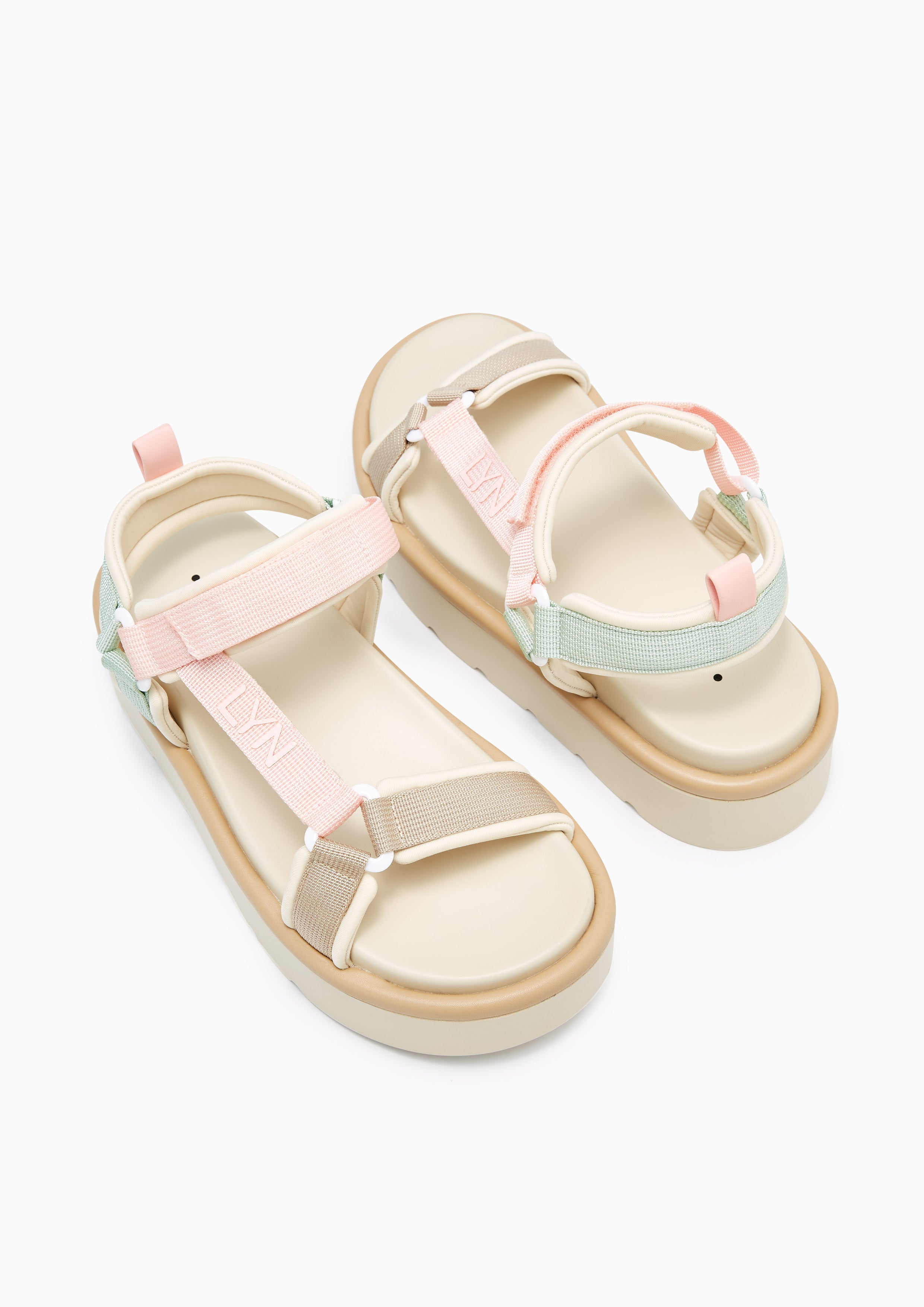 Hunter Multi Platform Sandals Pink