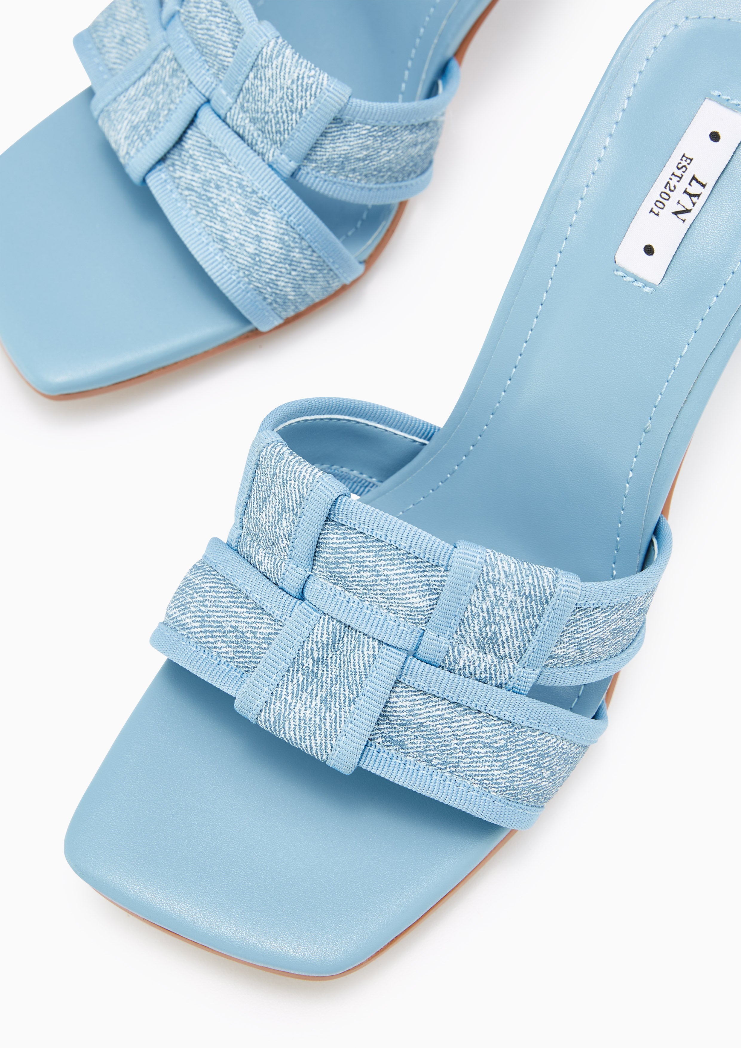 Balmy Heel Sandals Blue