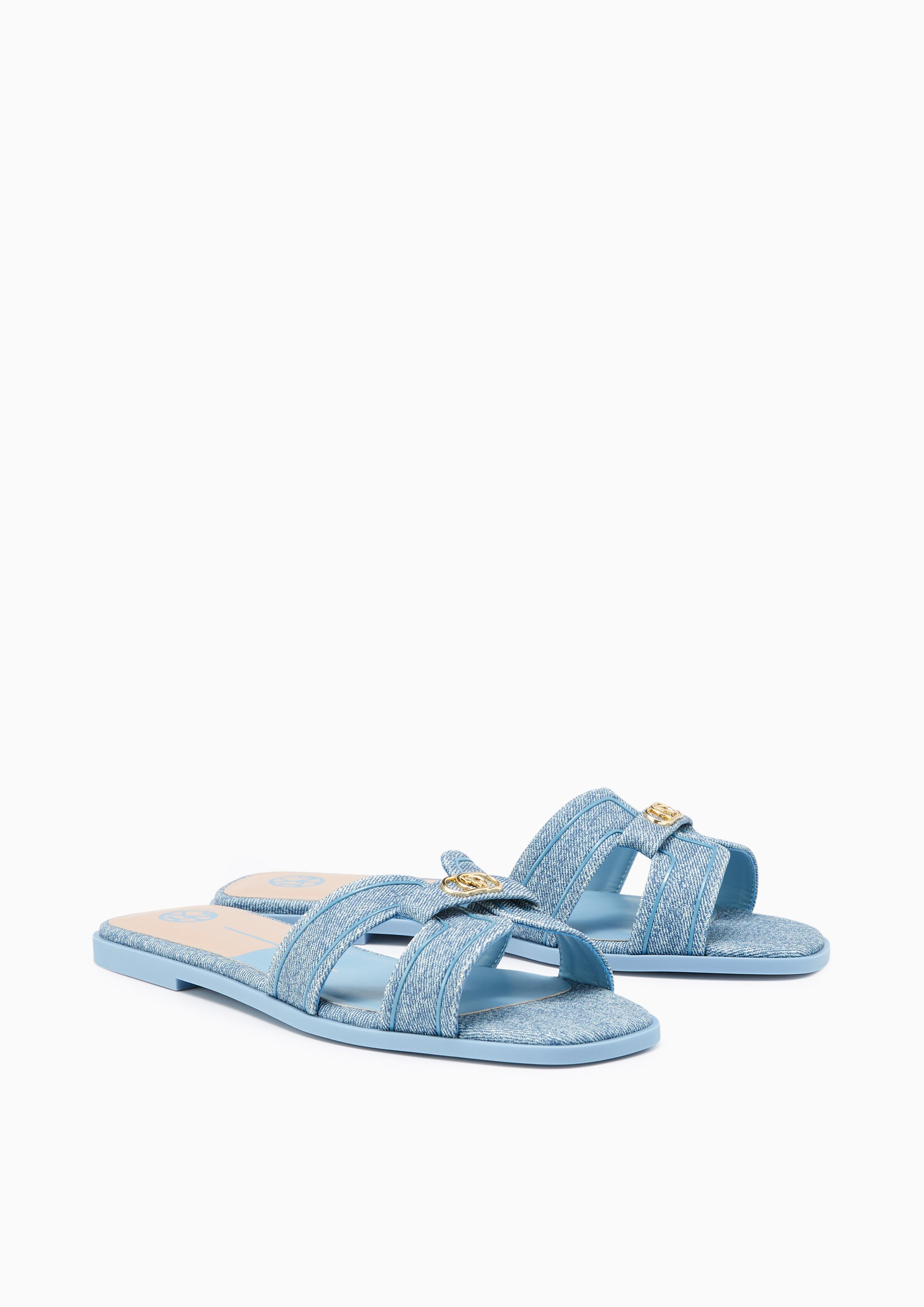 Hey Denim Sandals Blue