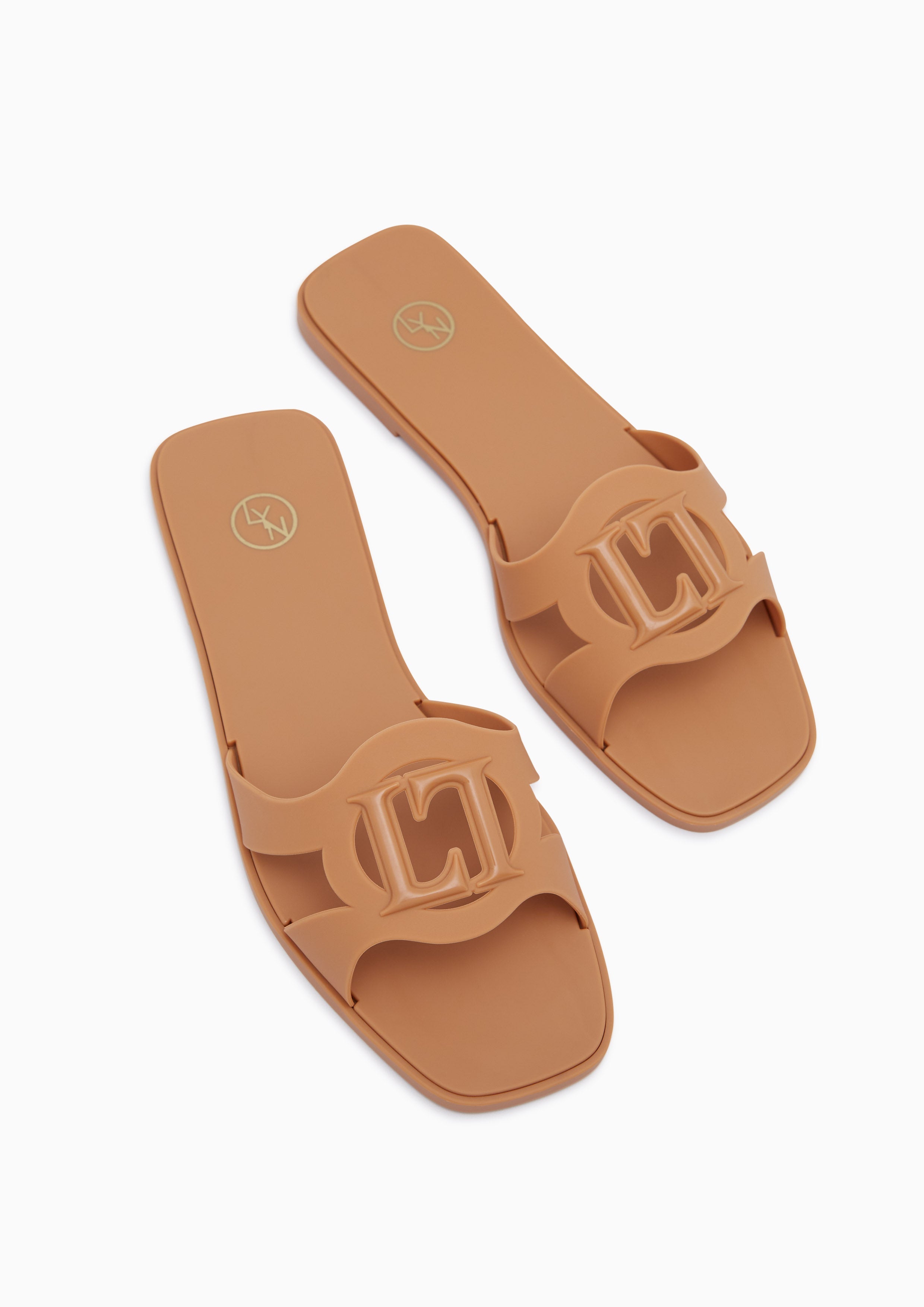 Hope Jelly Sandals Dark Beige