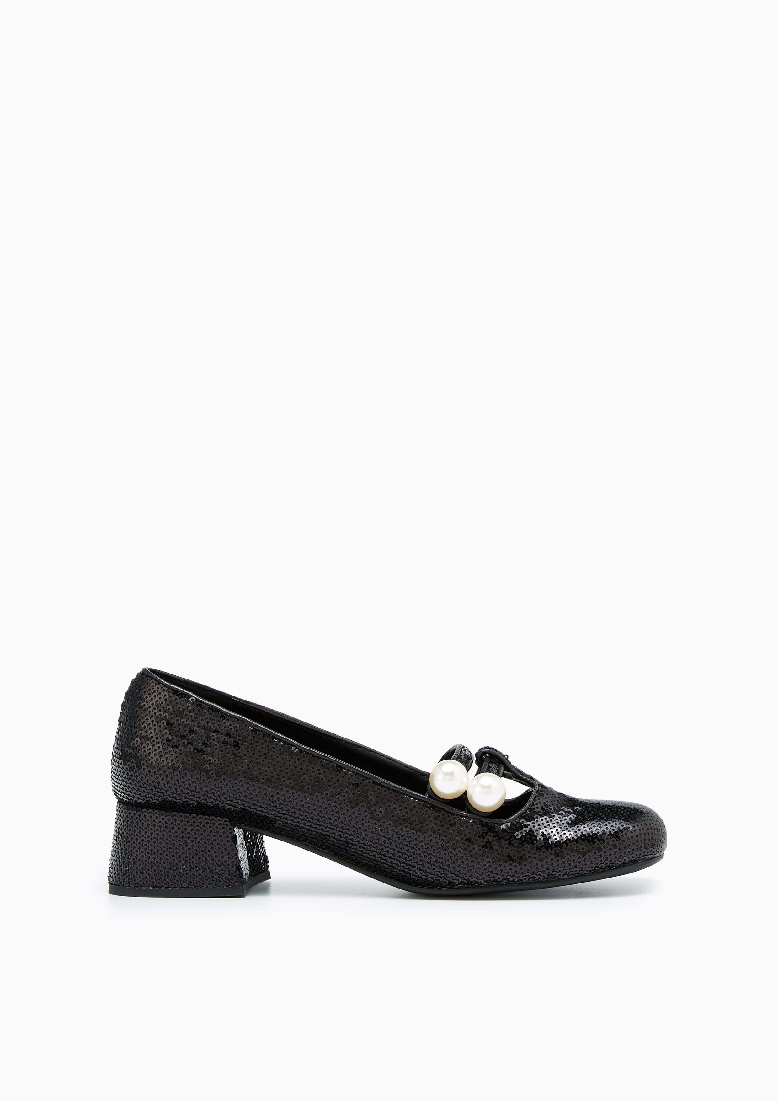 Mux Low Heel Ballerinas Black