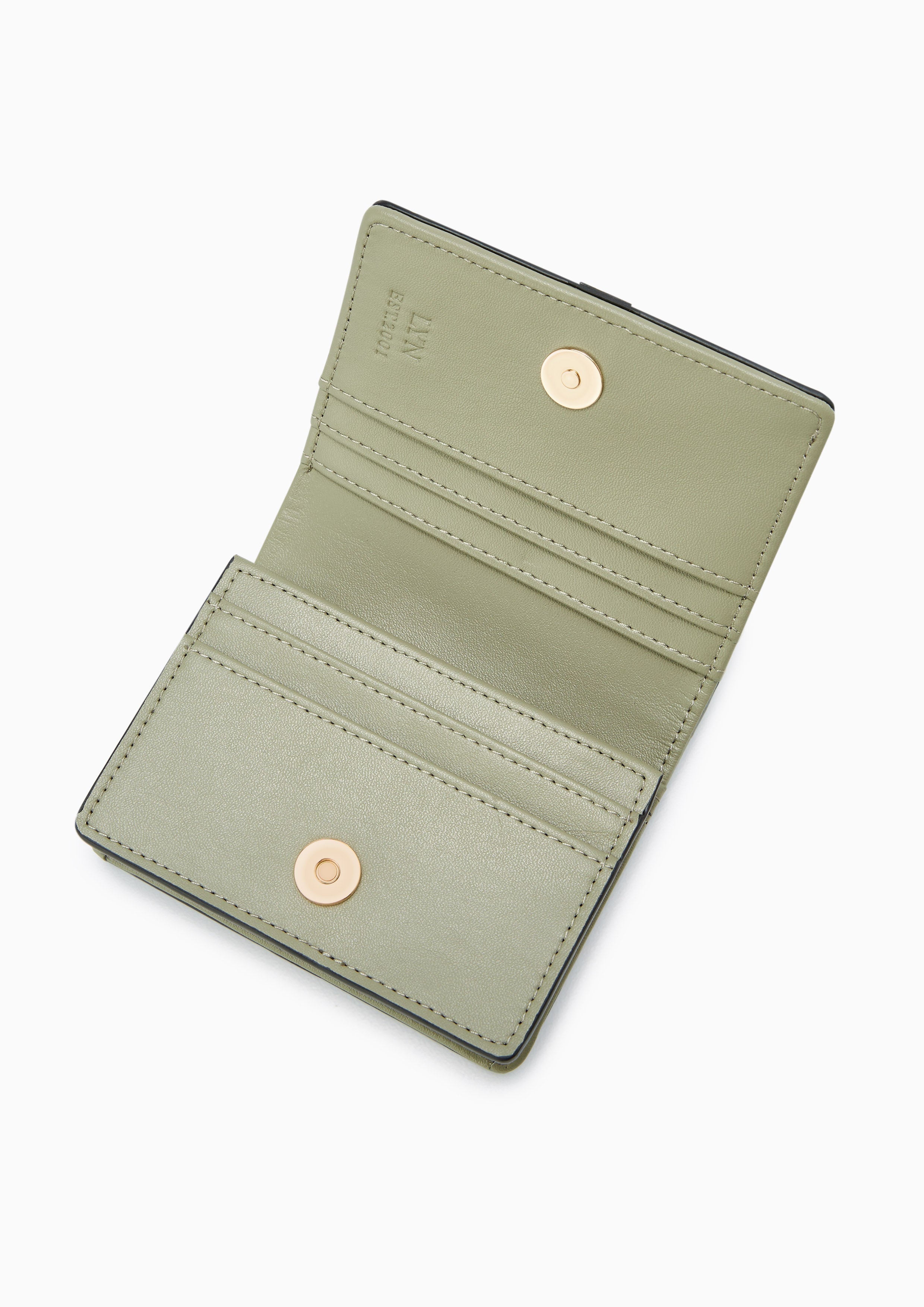 Mony Short Wallet Green