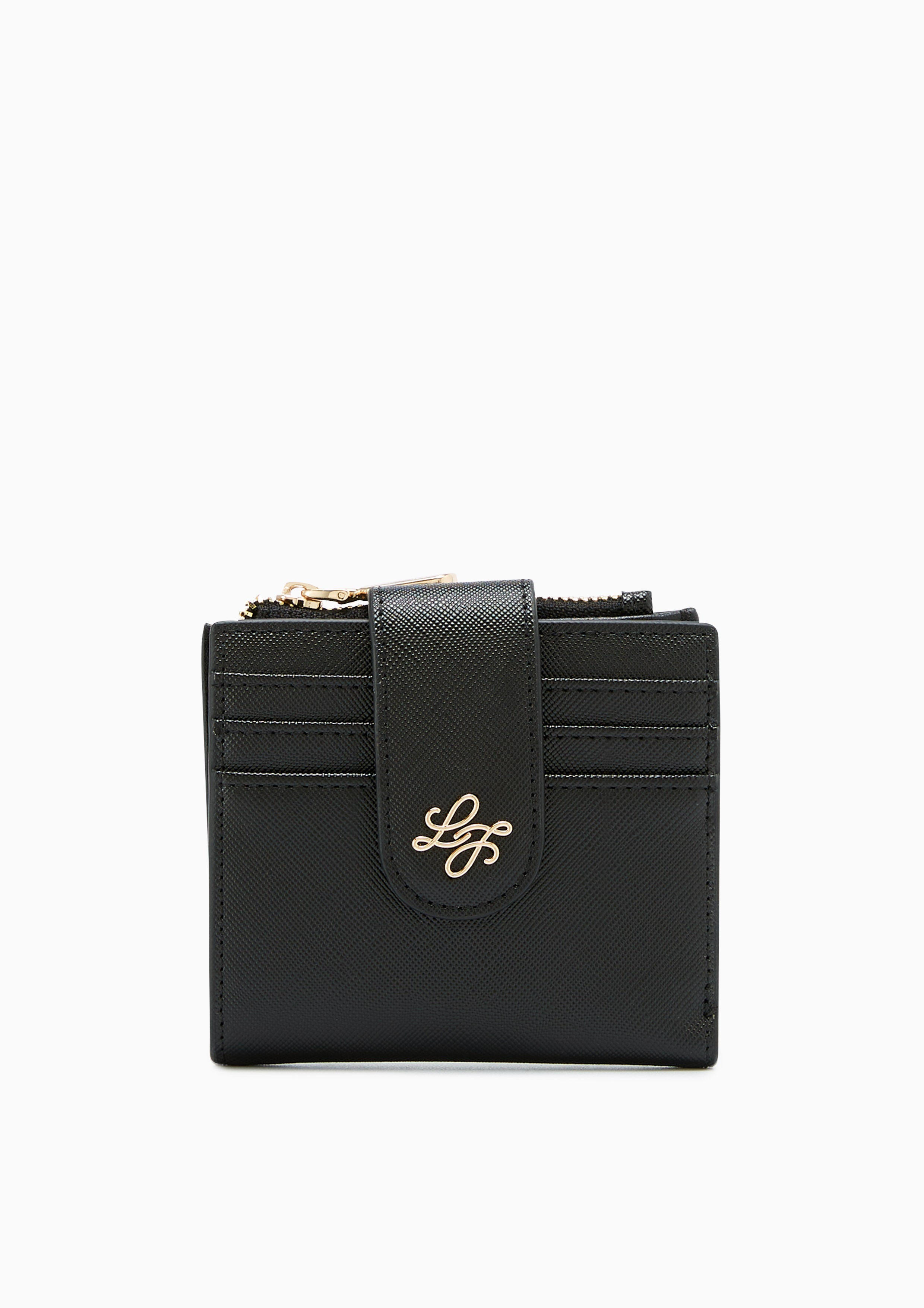 Tove Short Wallet Black