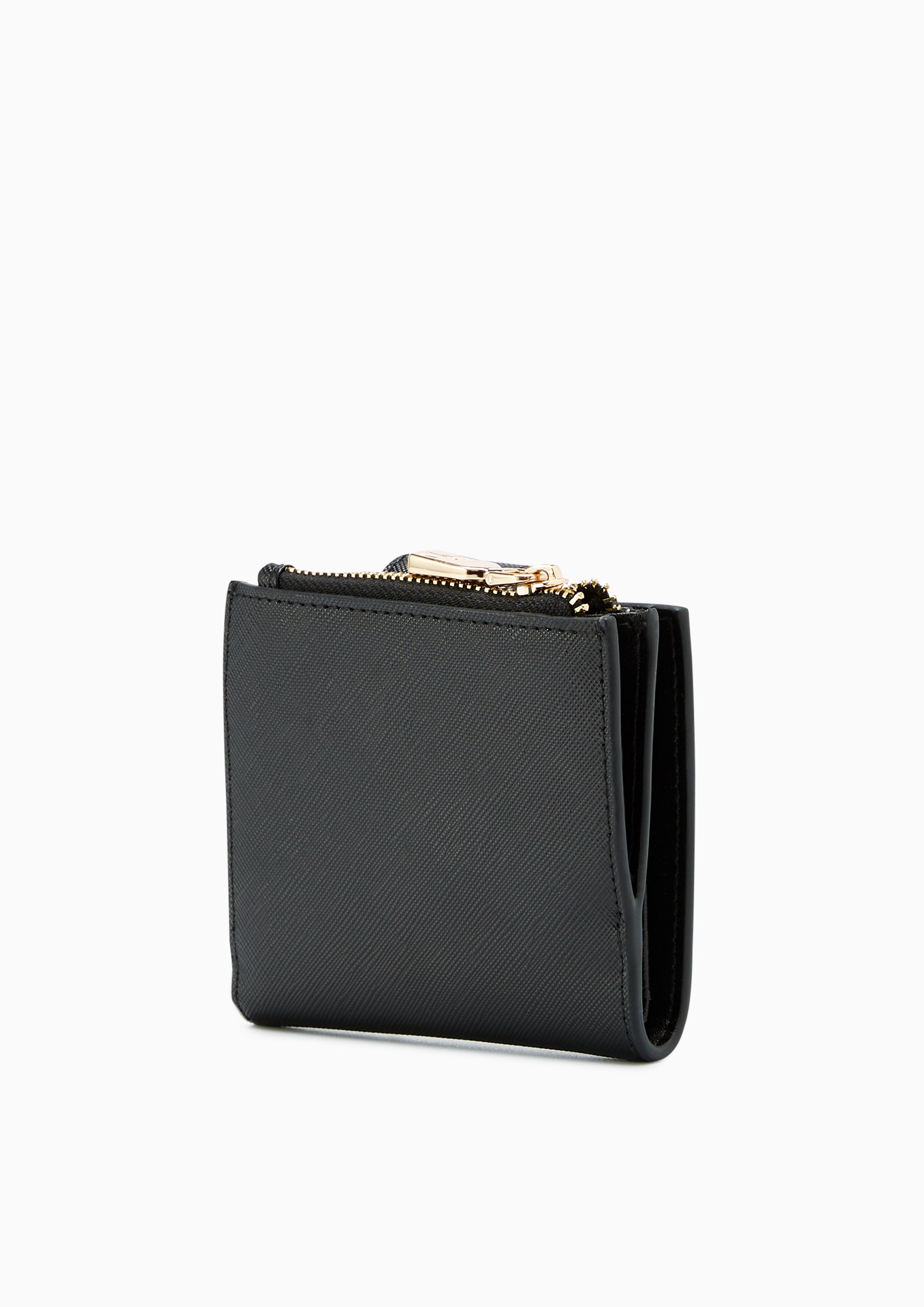 Tove Short Wallet Black