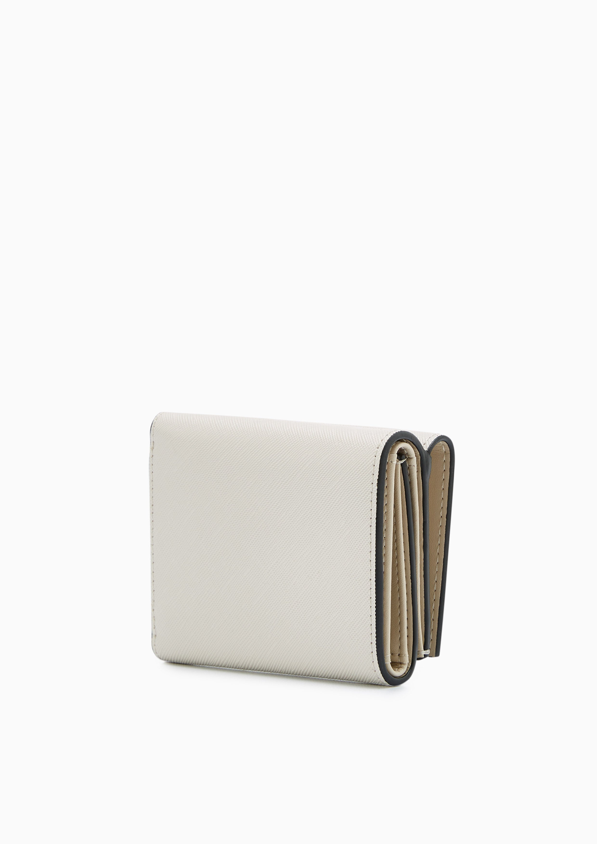 Tove Trifold Short Wallet Light Grey