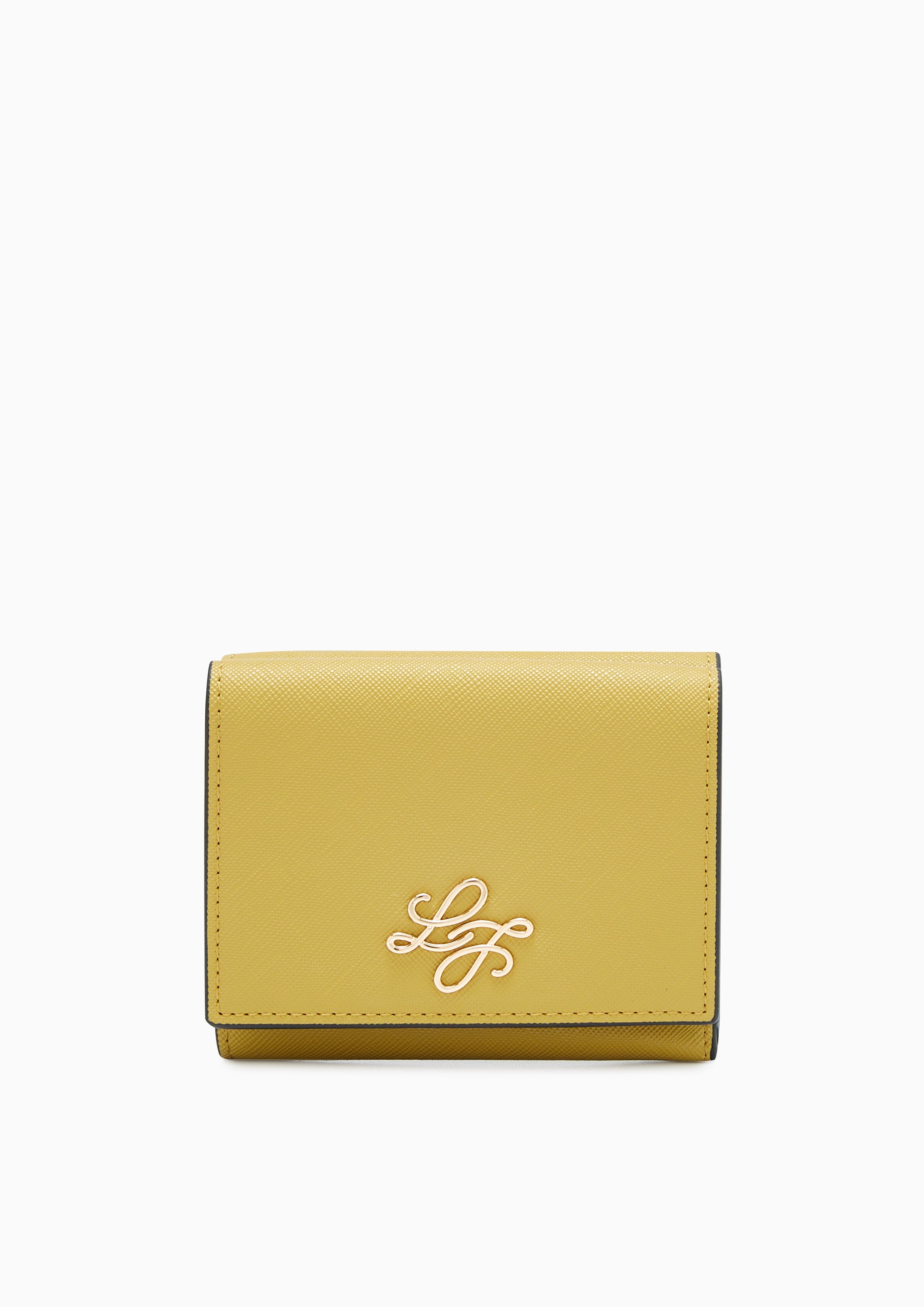 Tove Trifold Short Wallet Yellow