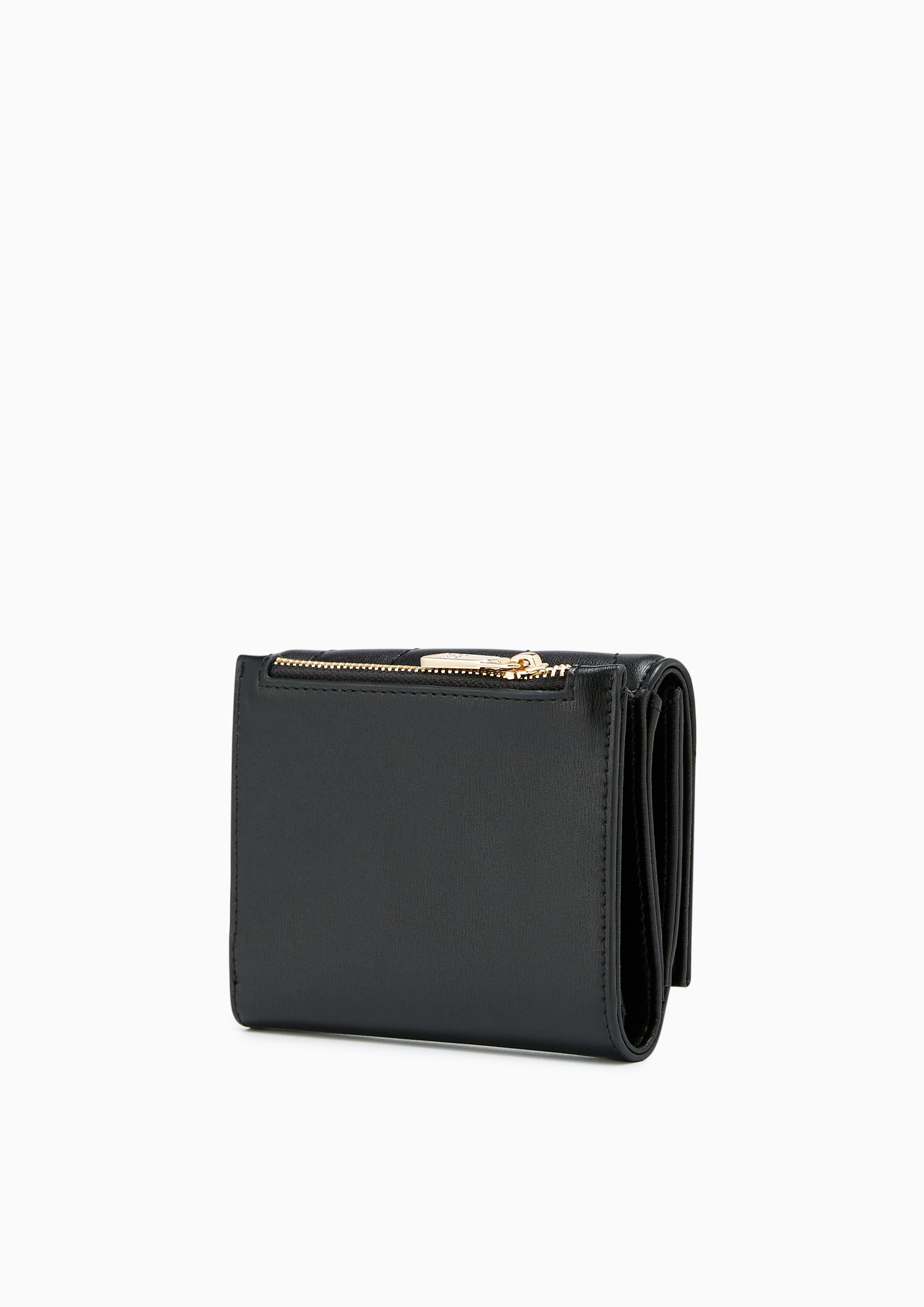 Monda Short Wallet Black