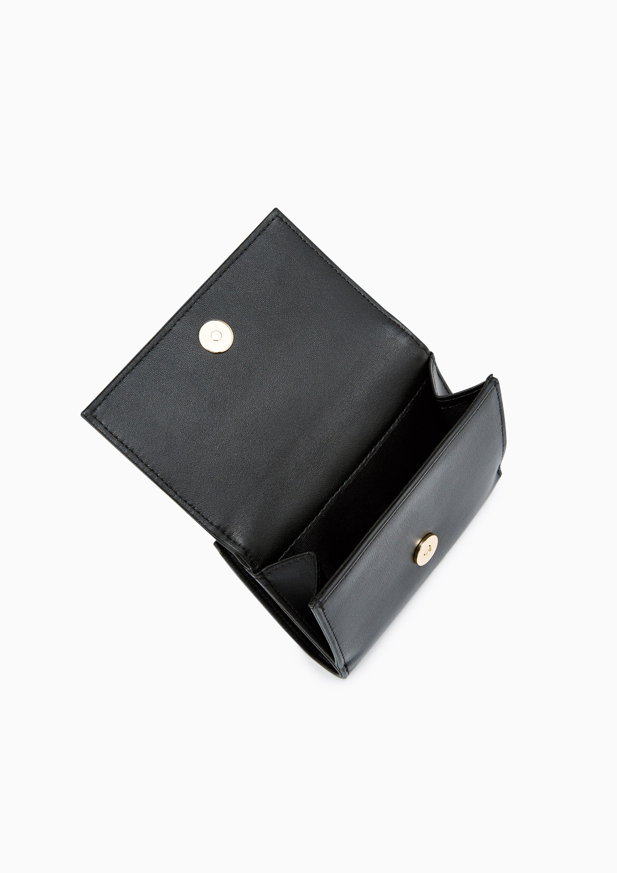 Monda Short Wallet Black