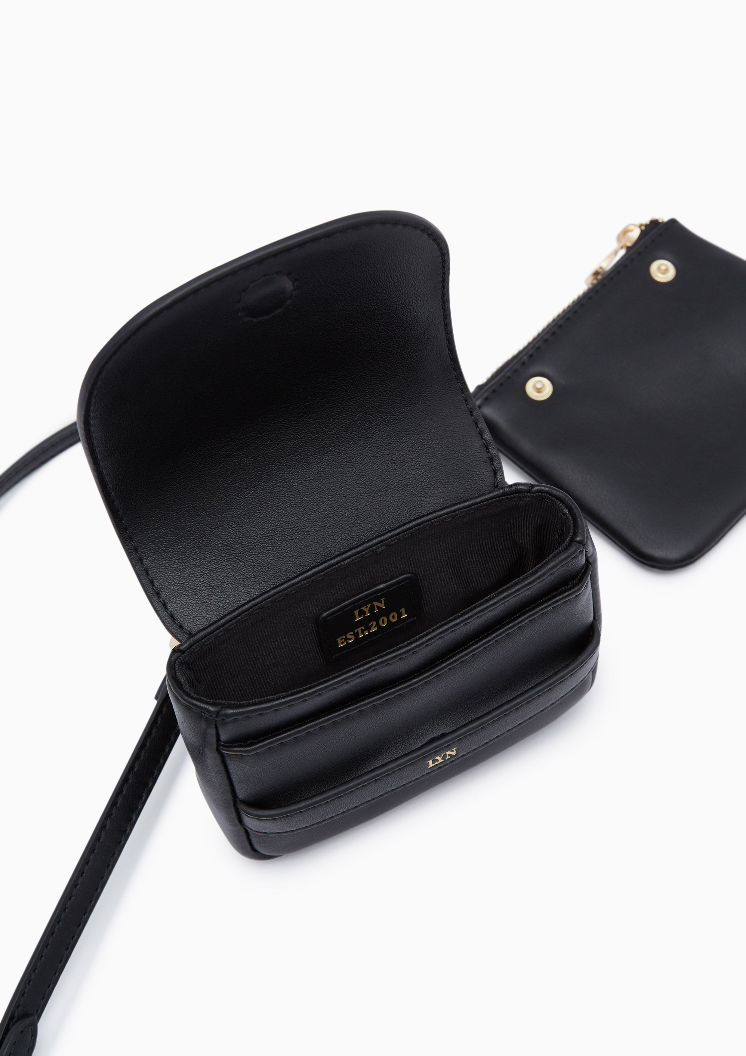 Emylin Short Wallet Black