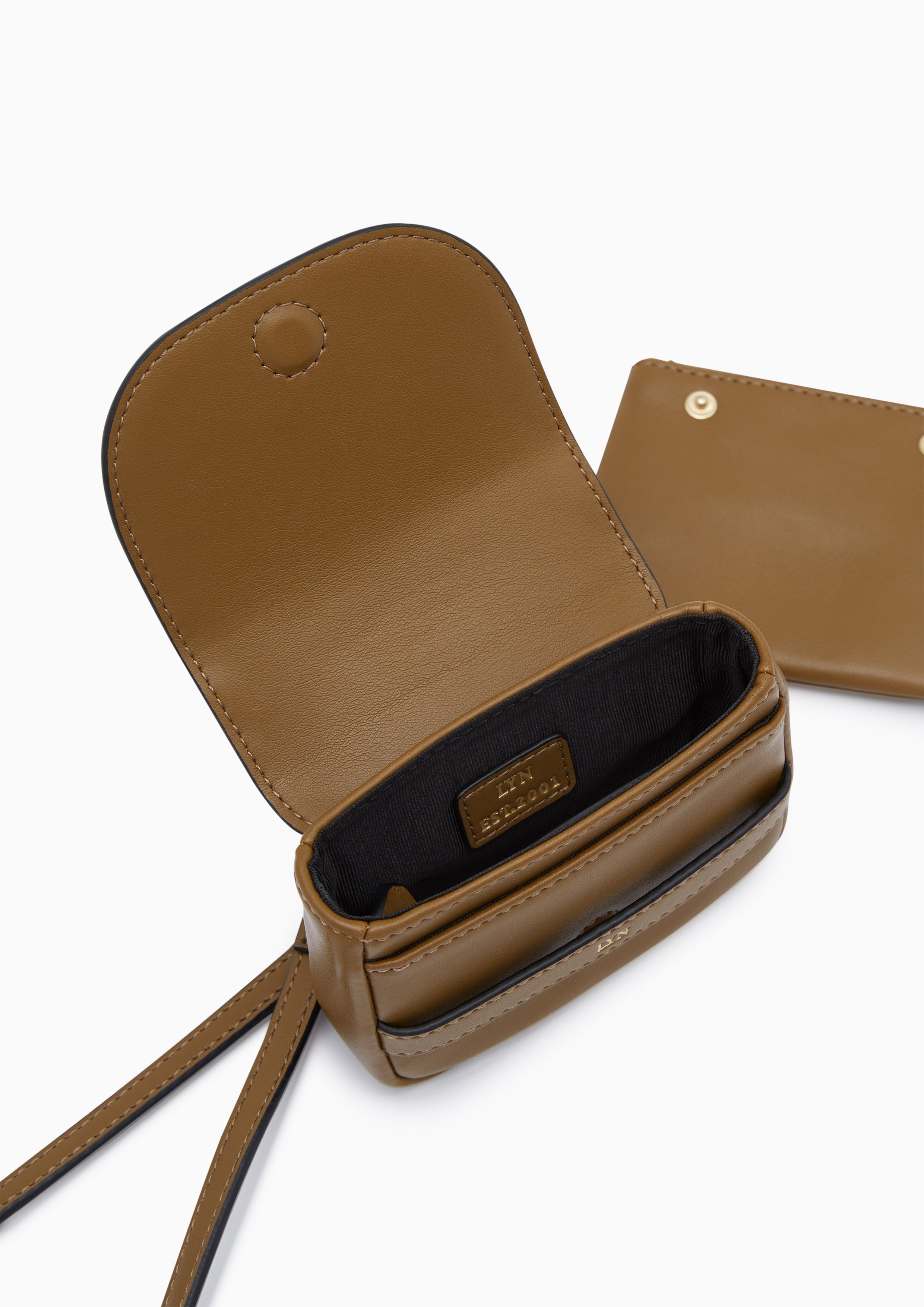 Emylin Short Wallet Brown