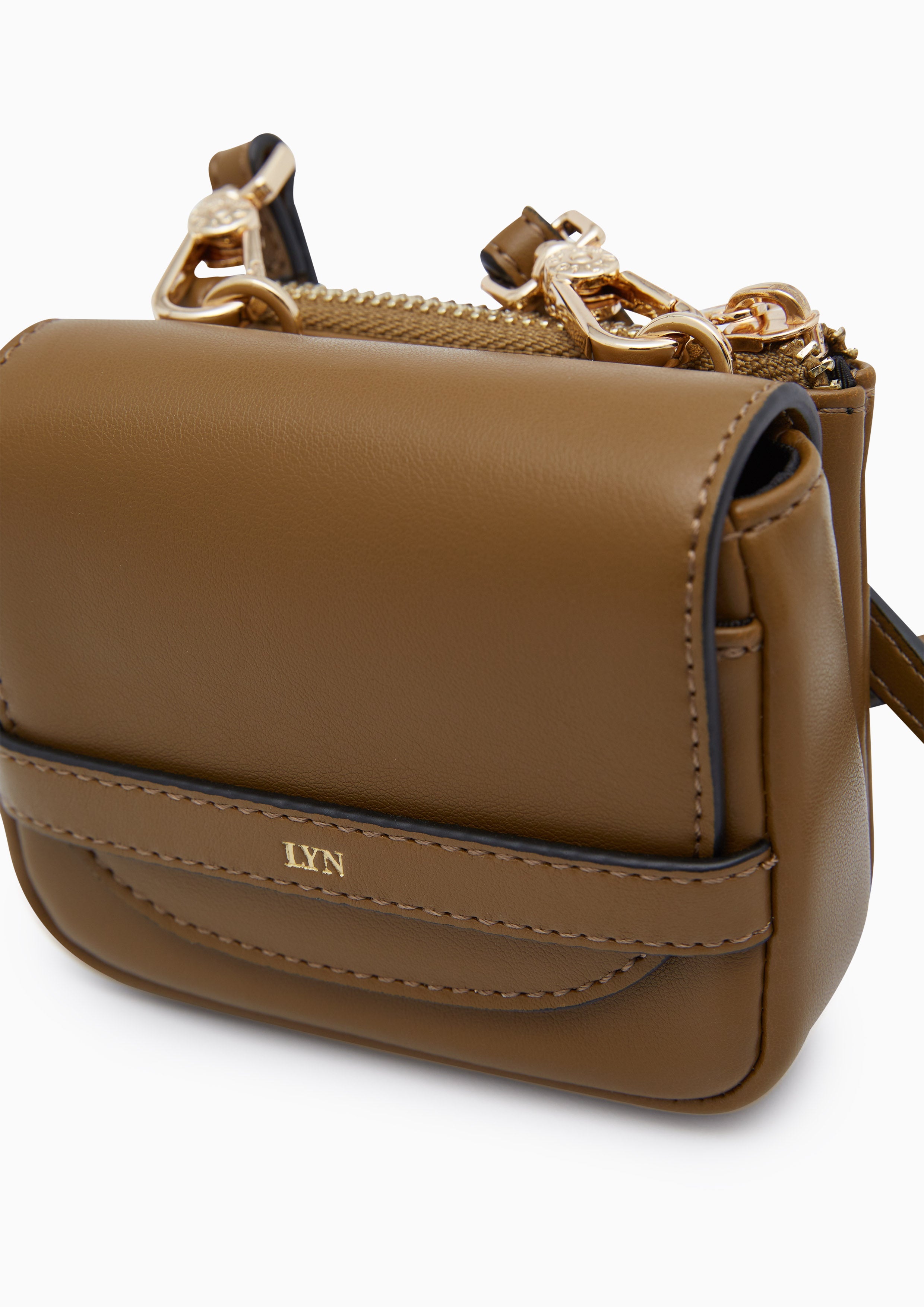 Emylin Short Wallet Brown