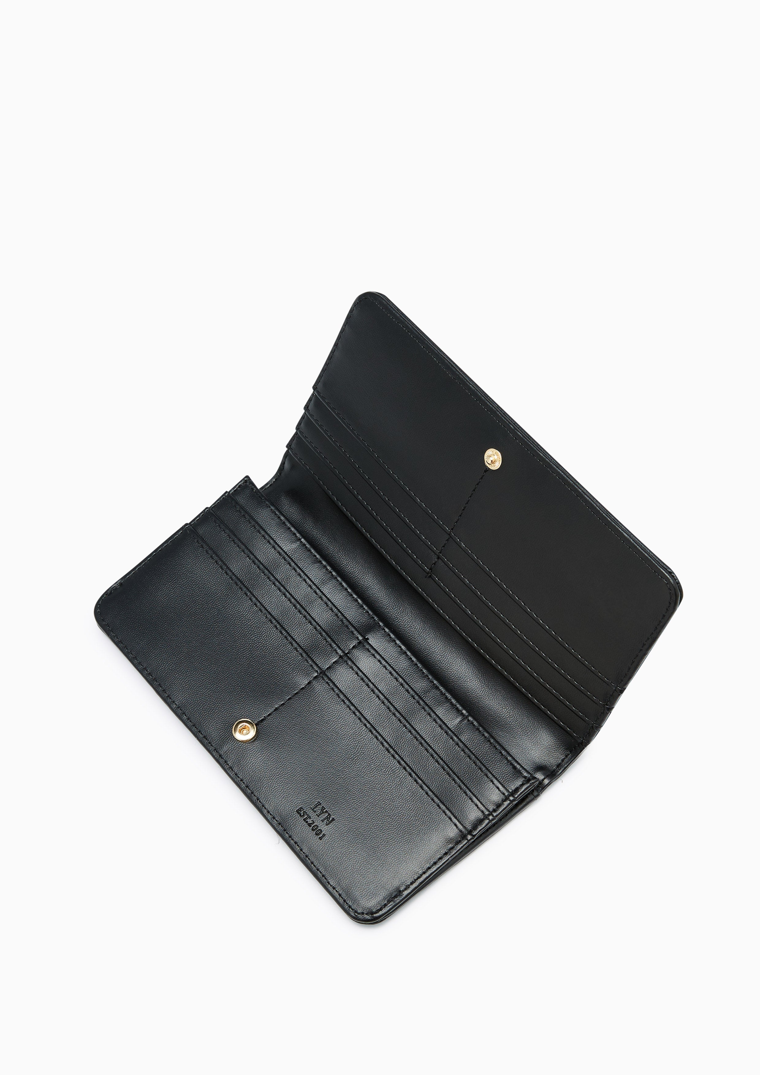 Varenna Long Wallet Black