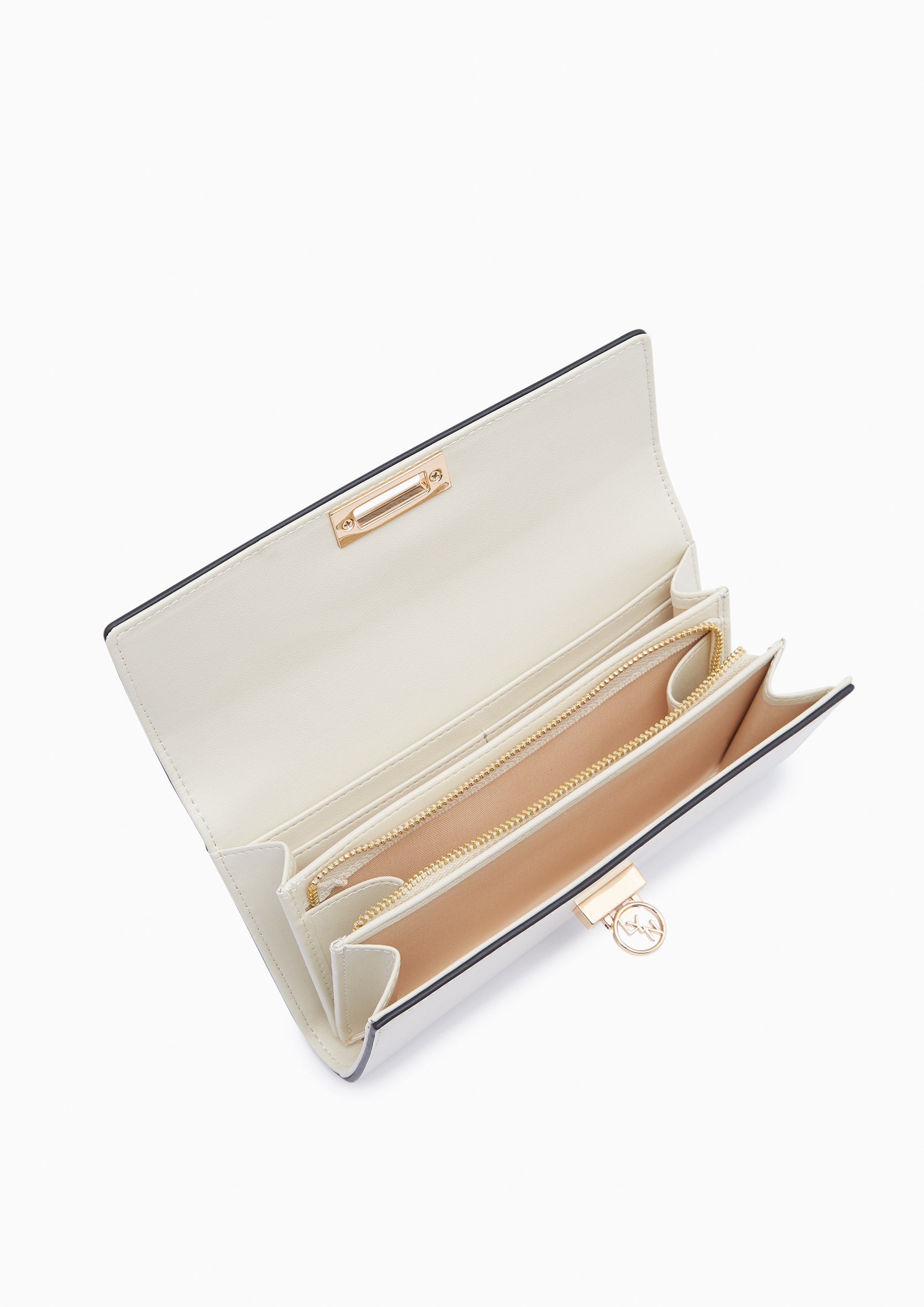 Alana Long Wallet Beige