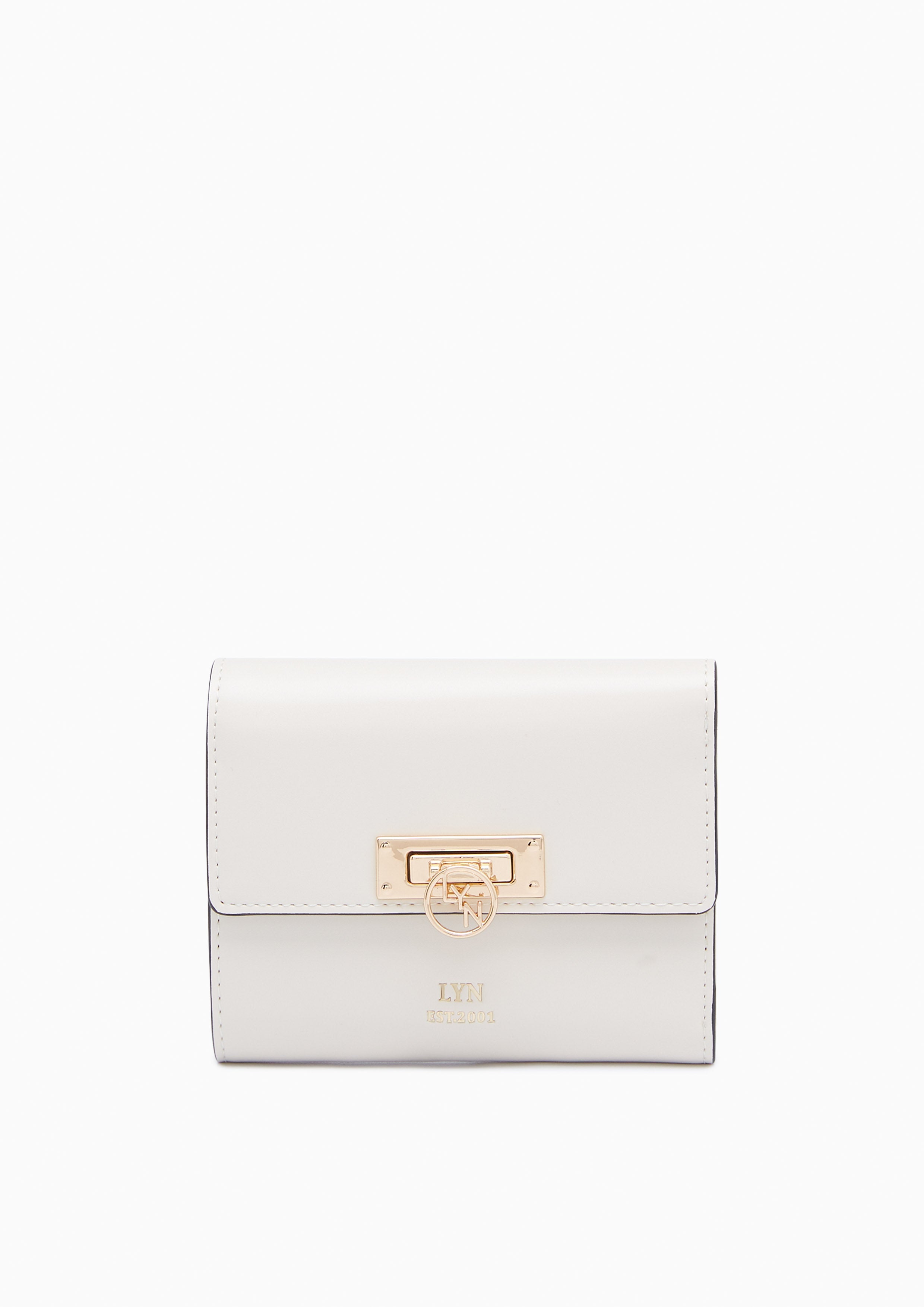 Alana Short Wallet Beige