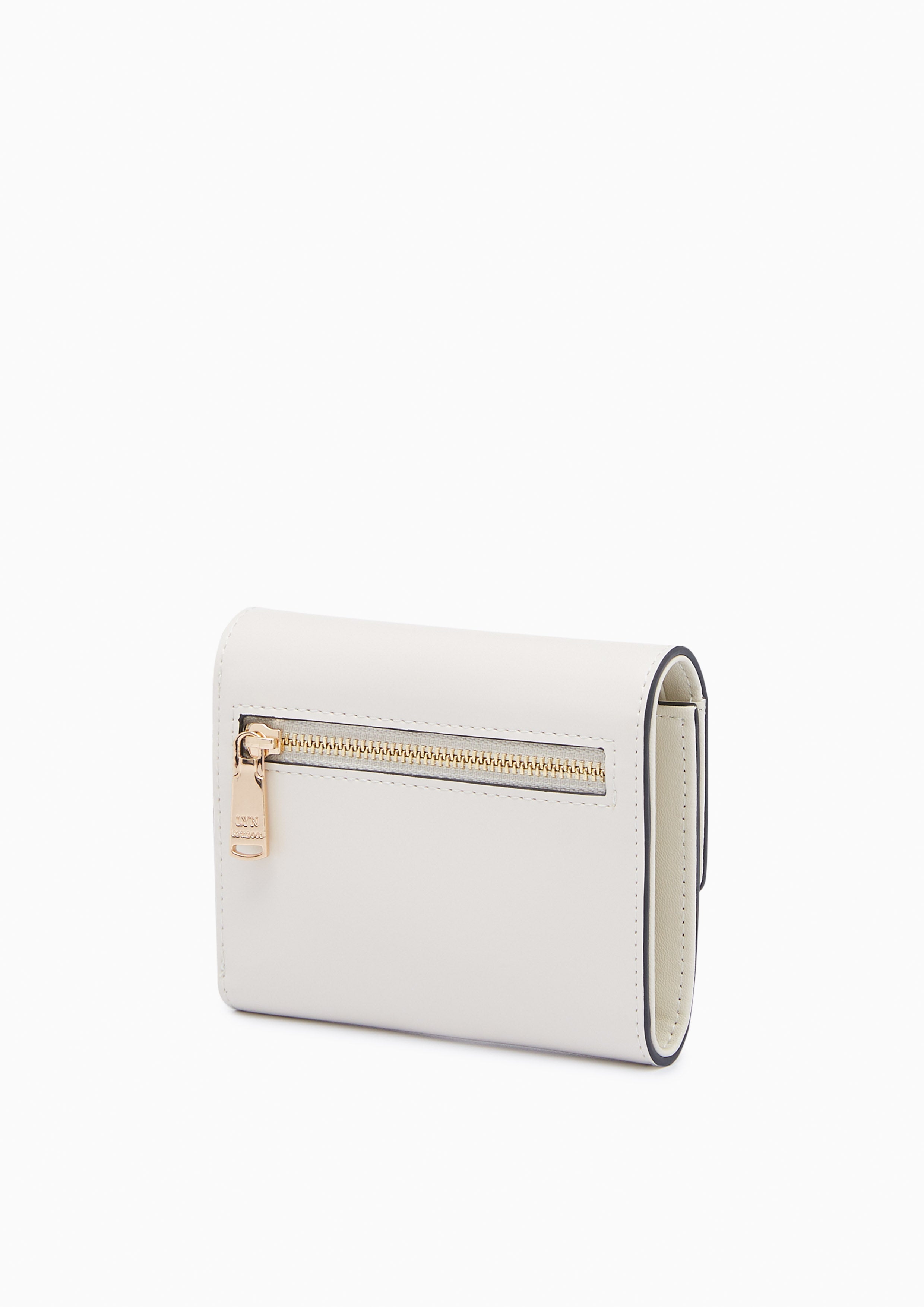 Alana Short Wallet Beige