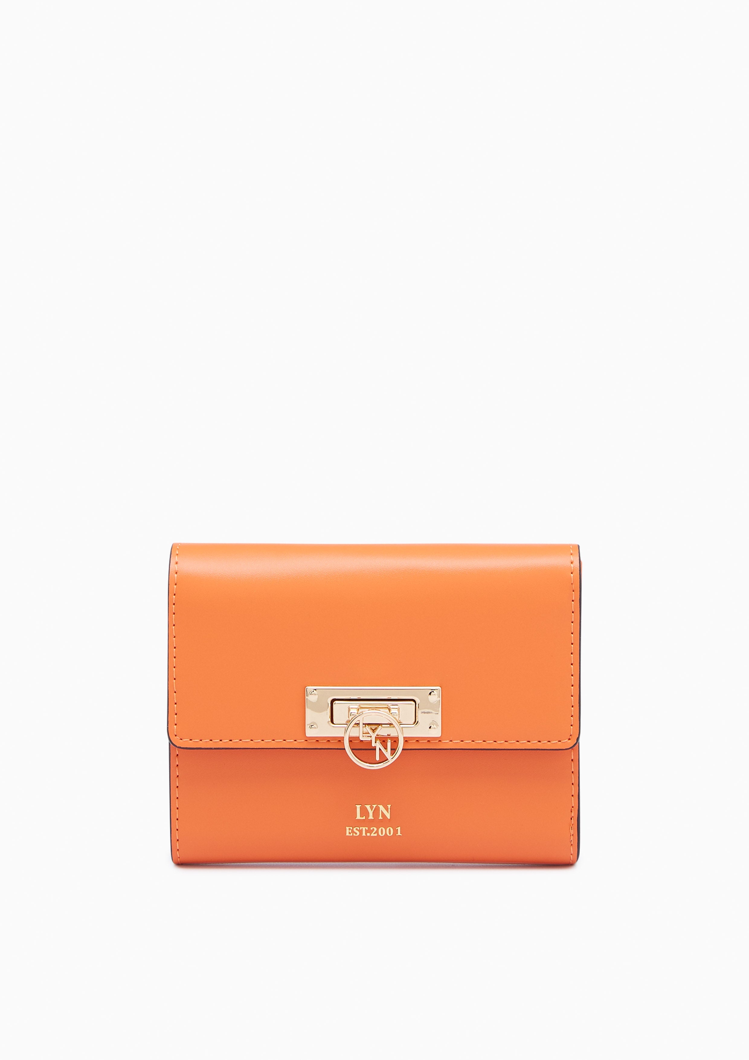 Alana Short Wallet Dark Orange