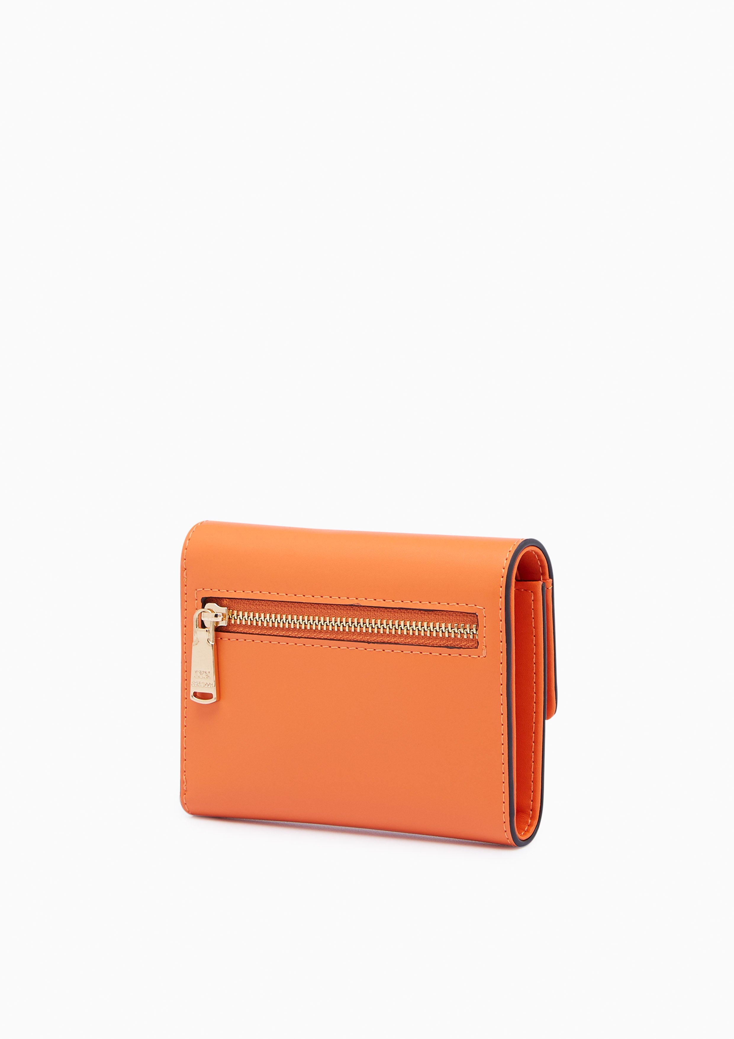 Alana Short Wallet Dark Orange