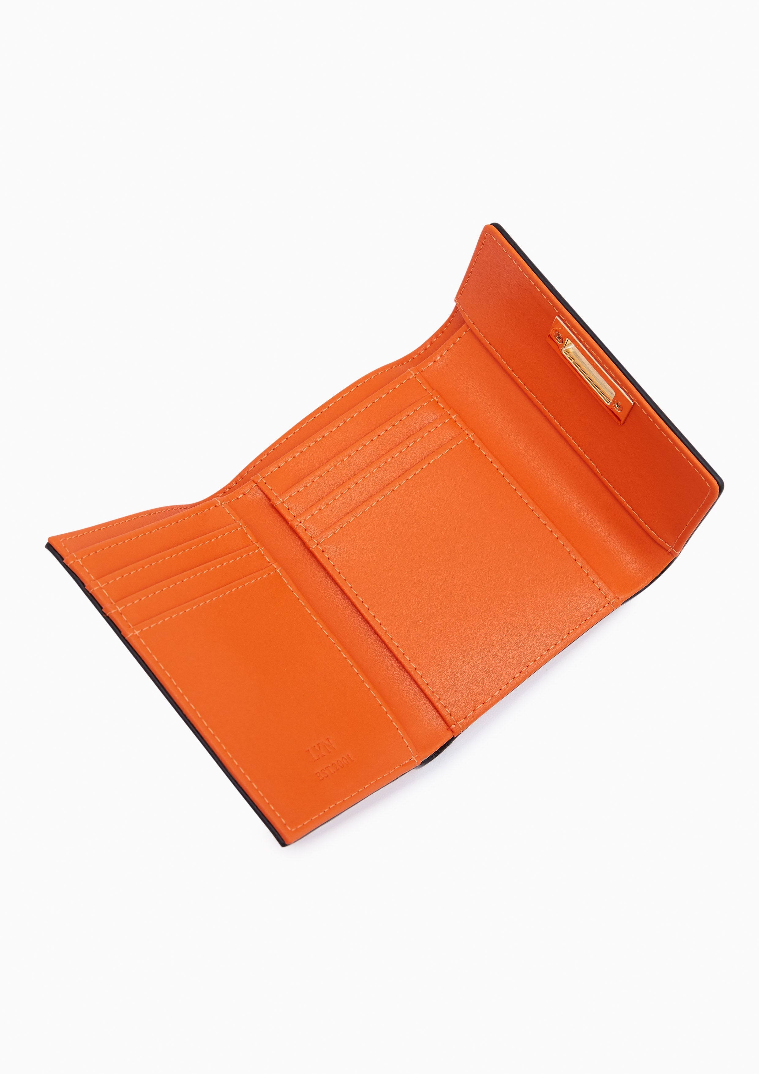 Alana Short Wallet Dark Orange