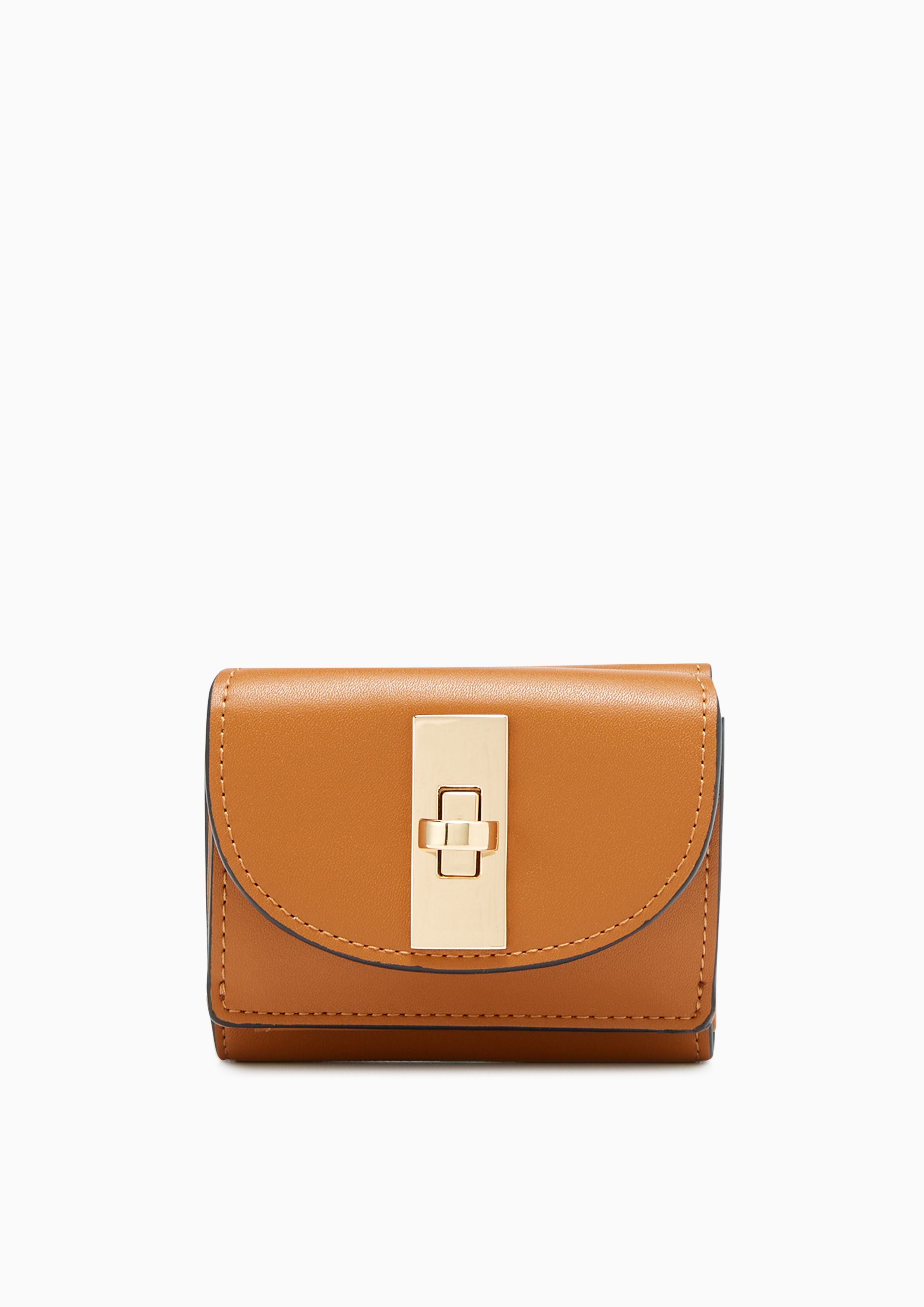 Vive Short Wallet Brown