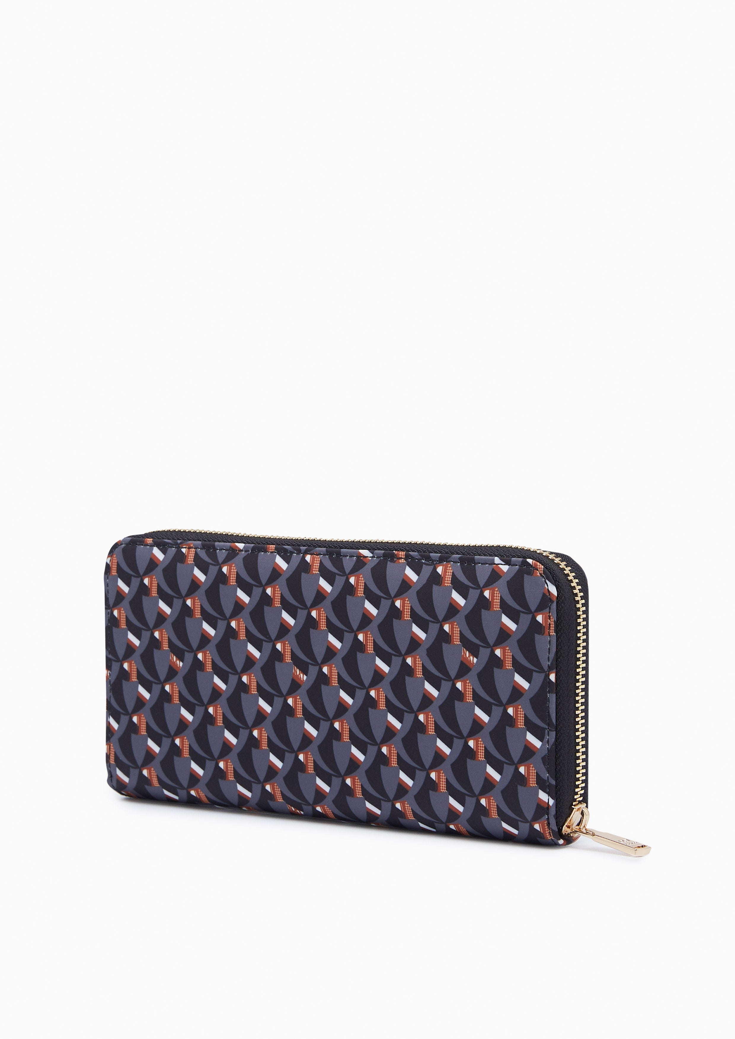 Solona Long Wallet Printed Black