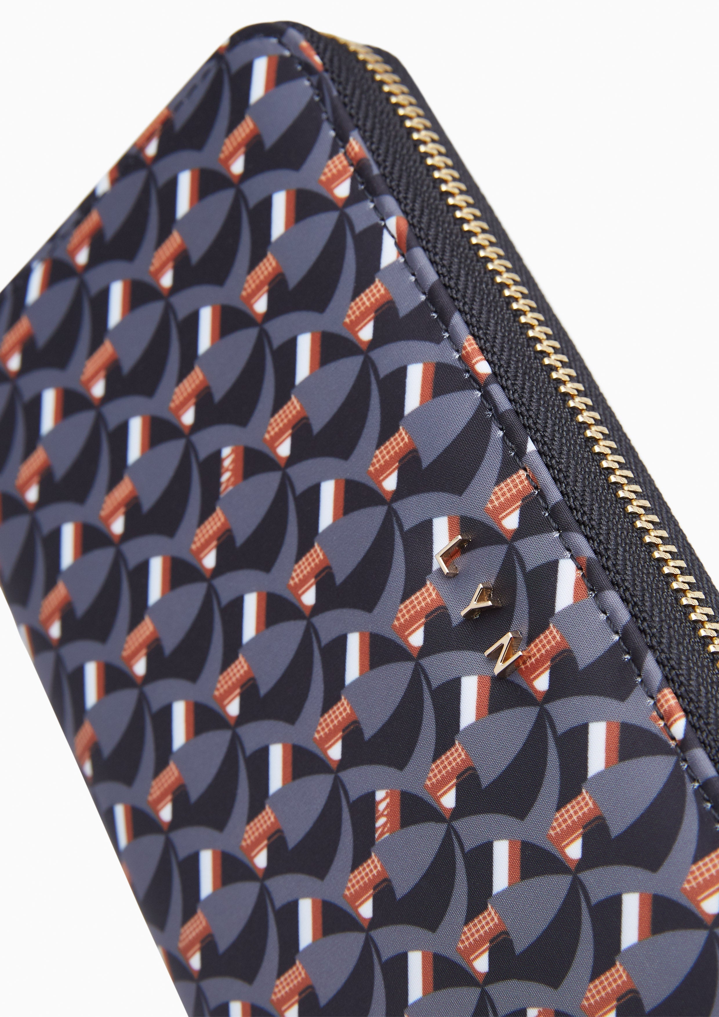 Solona Long Wallet Printed Black