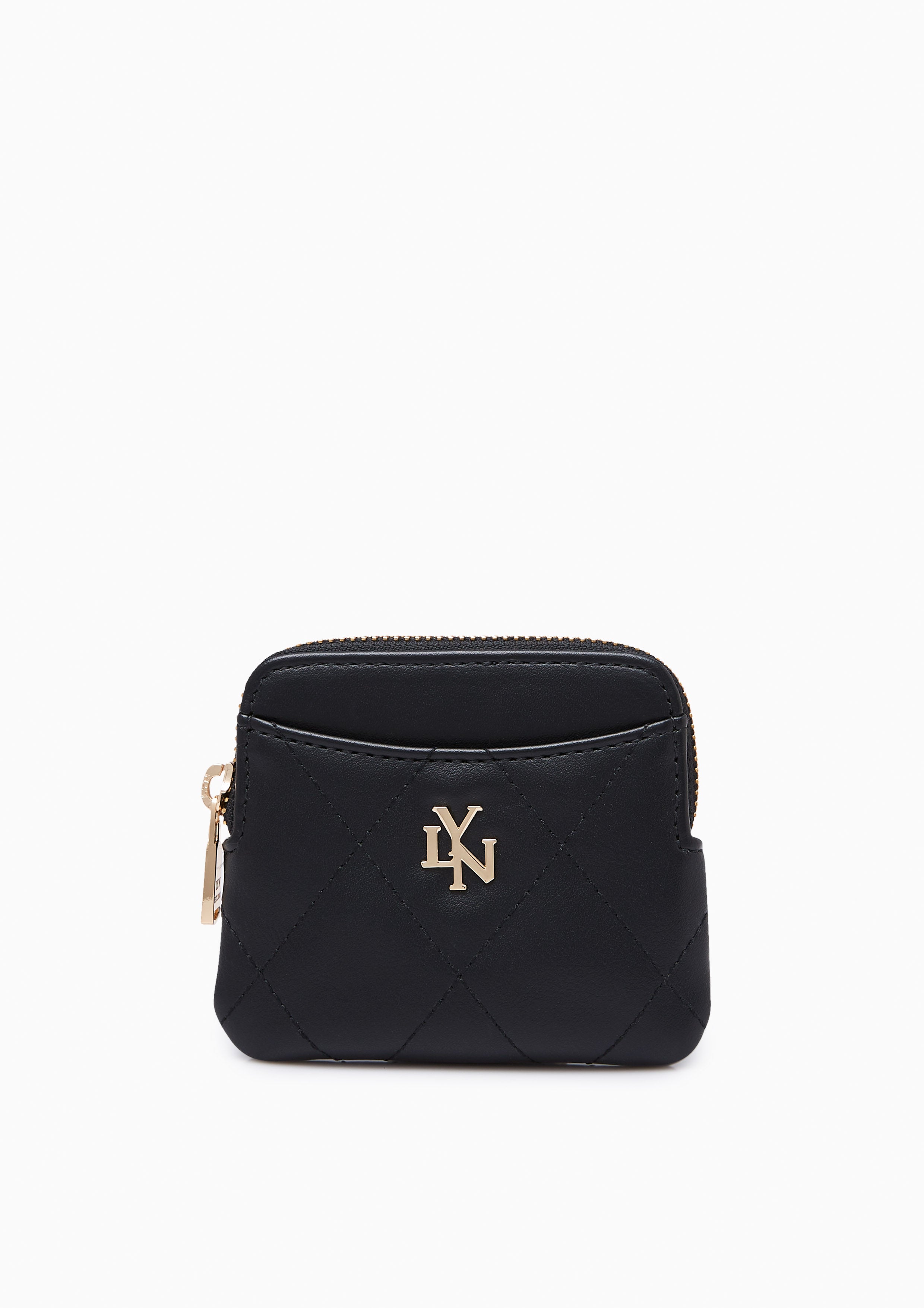 Sherlyn Zipped Coin Purse Black