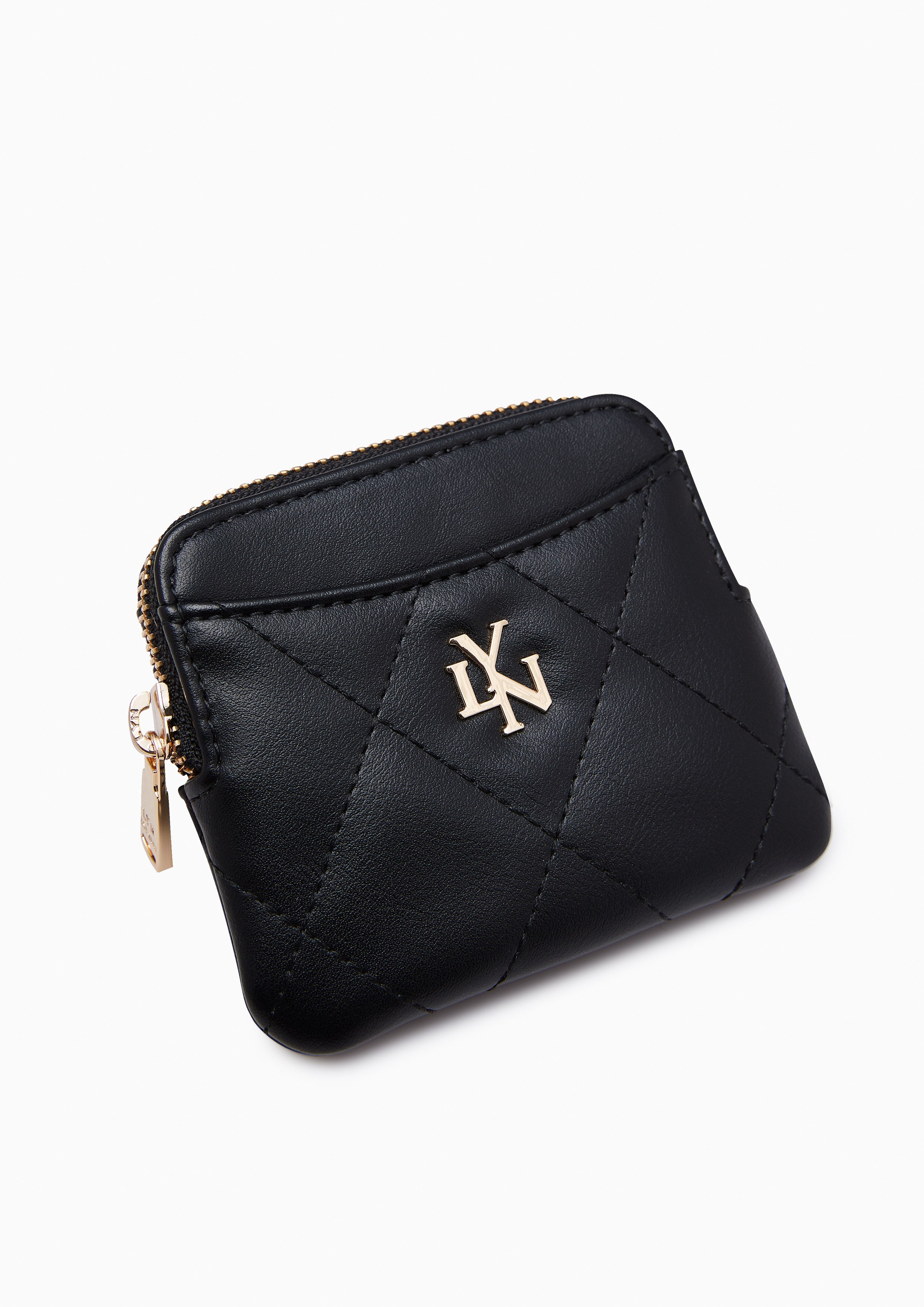 Sherlyn Zipped Coin Purse Black