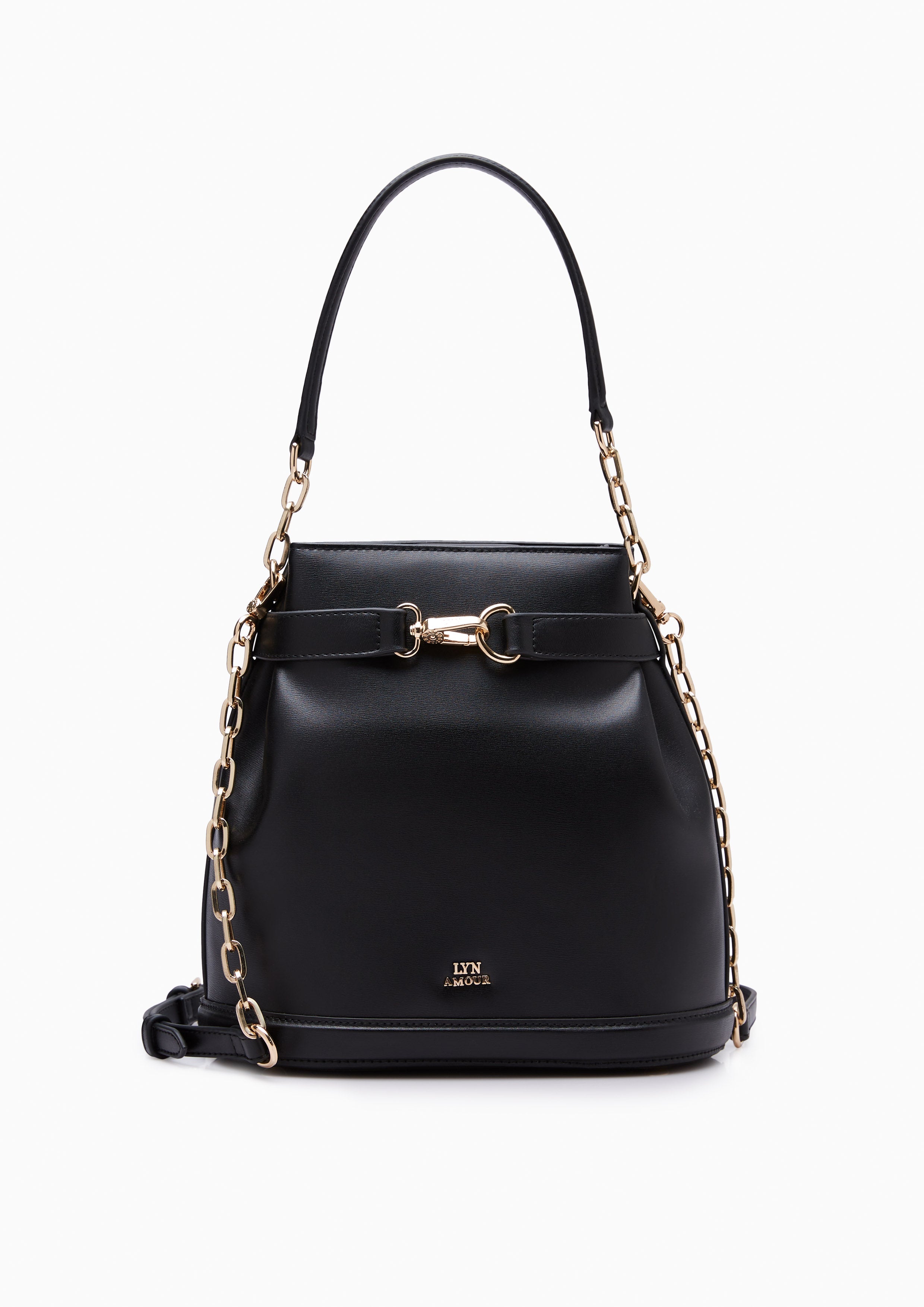 Maria S Bucket Bag Black