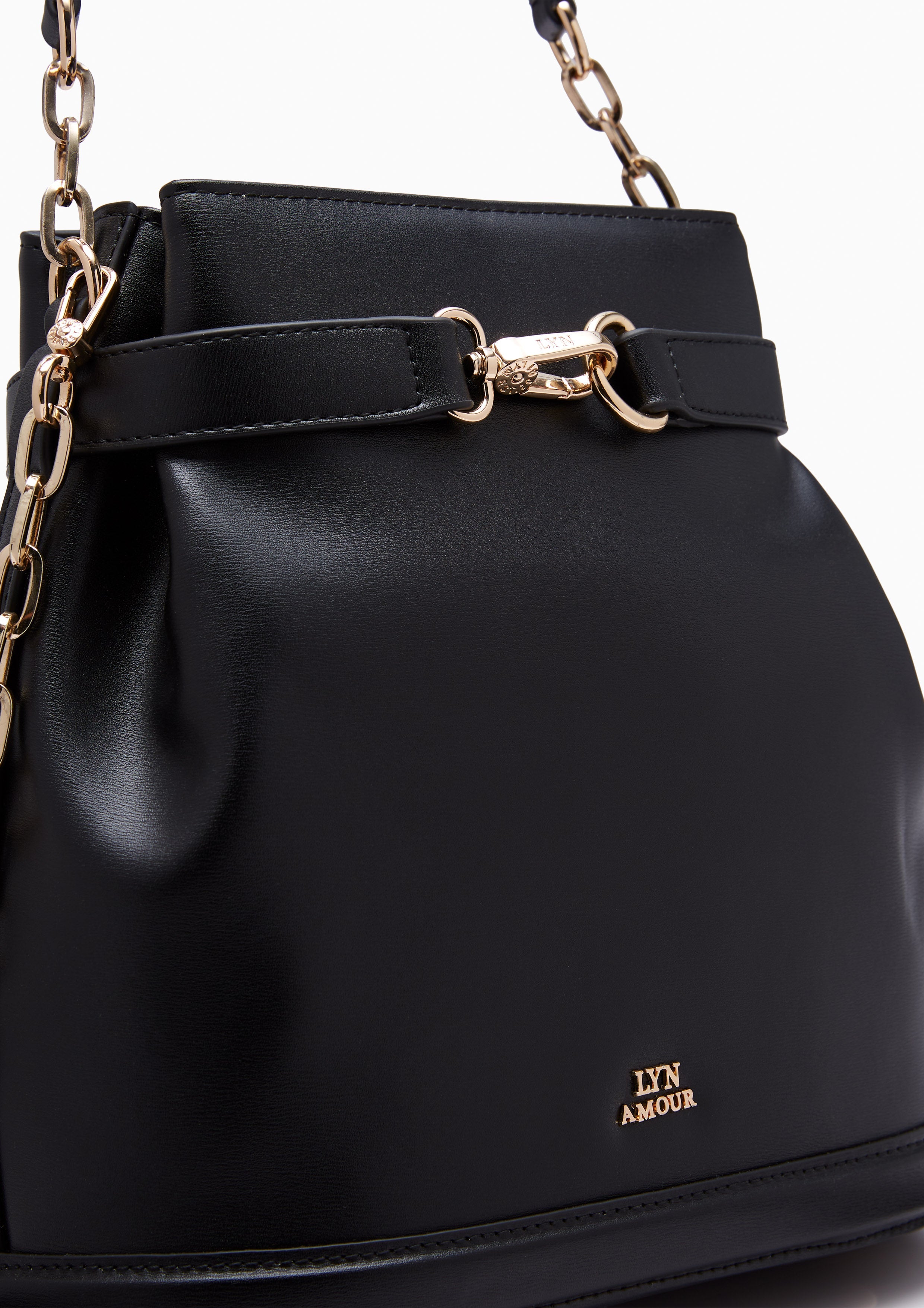 Maria S Bucket Bag Black