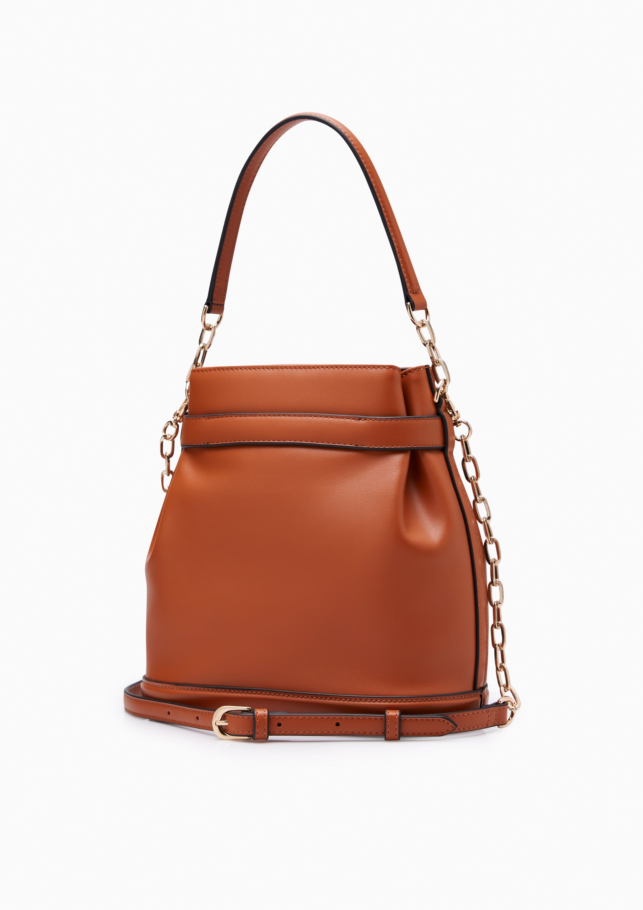 Maria S Bucket Bag Brown