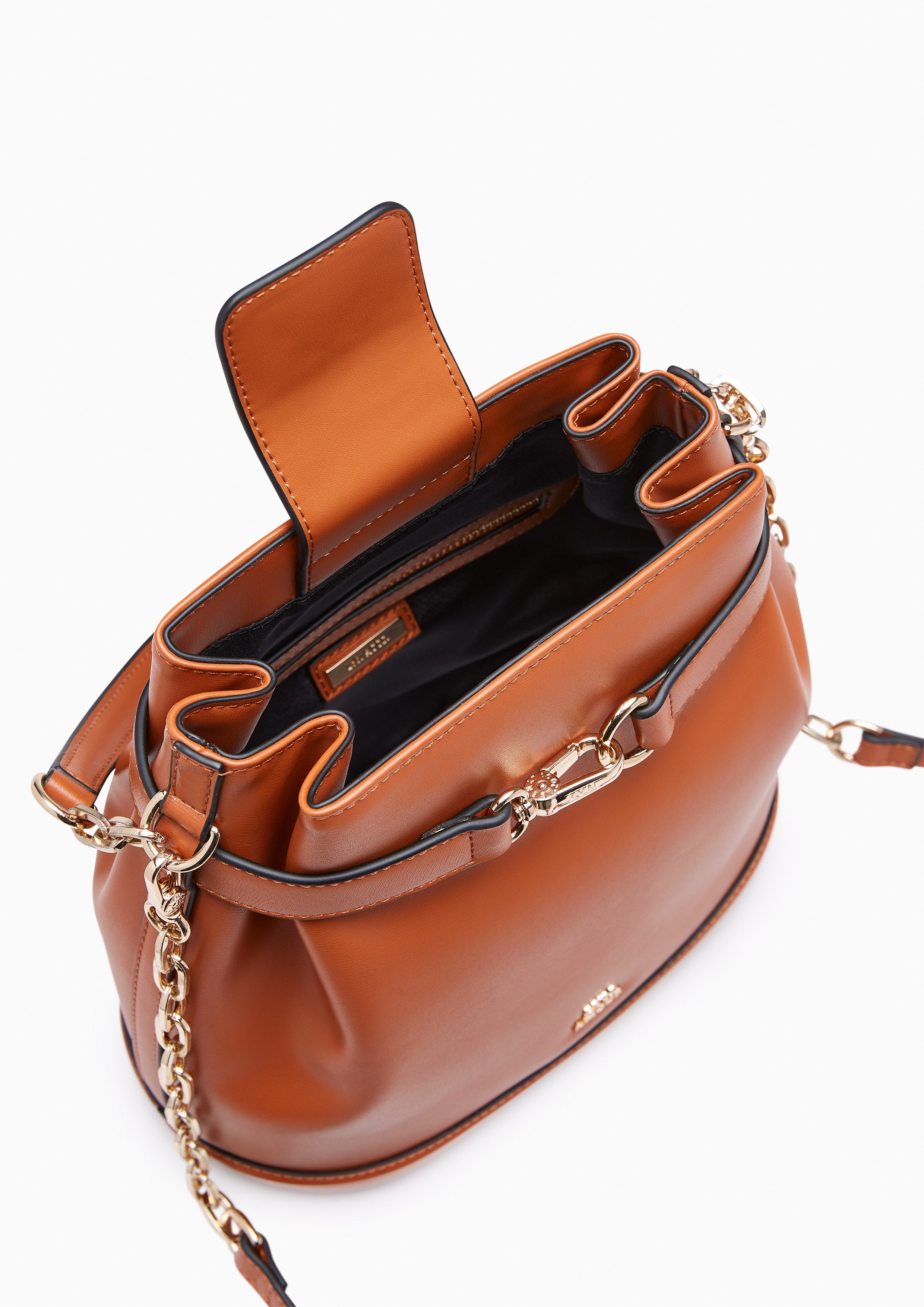 Maria S Bucket Bag Brown