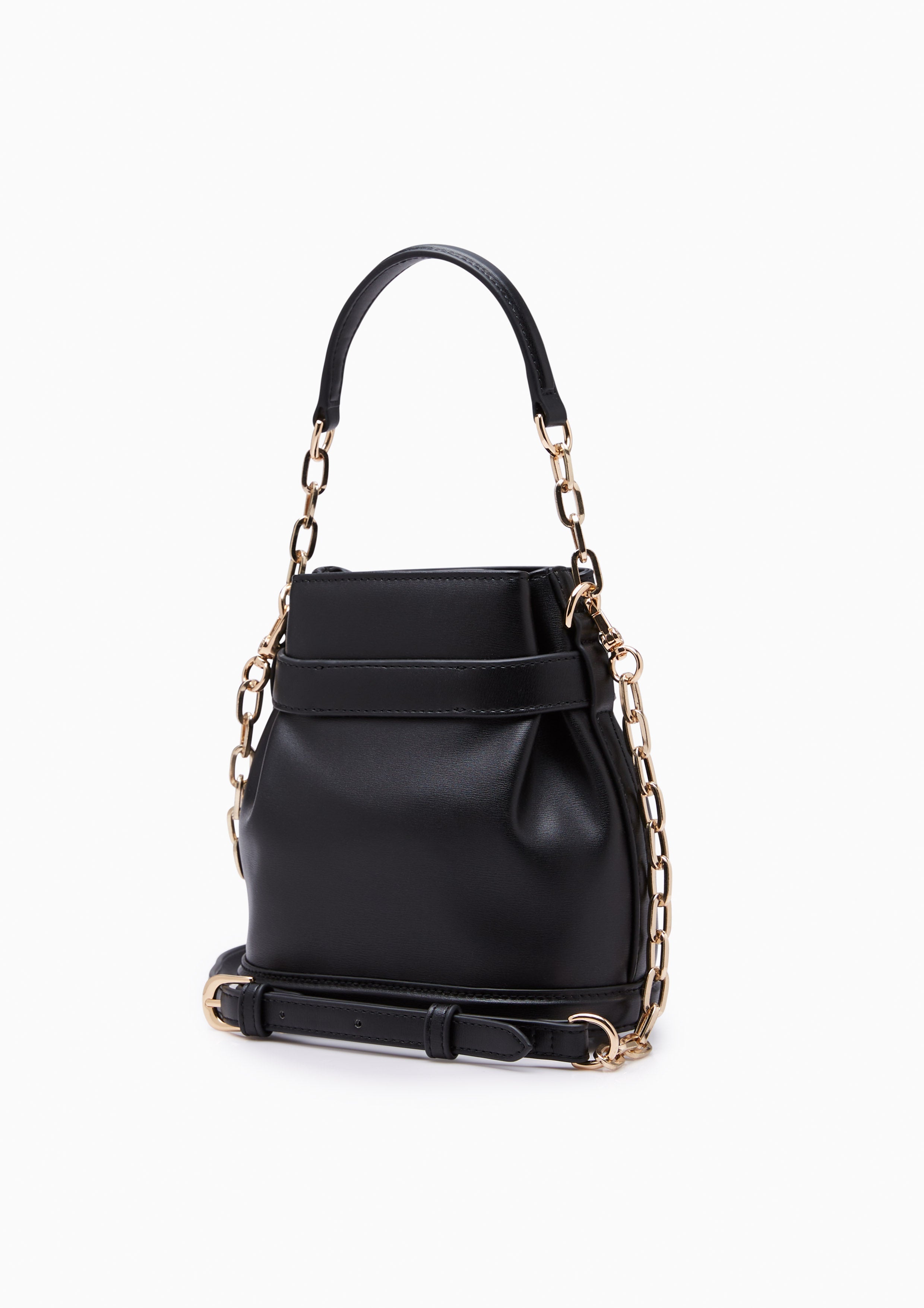 Maria Mini Bucket Bag Black