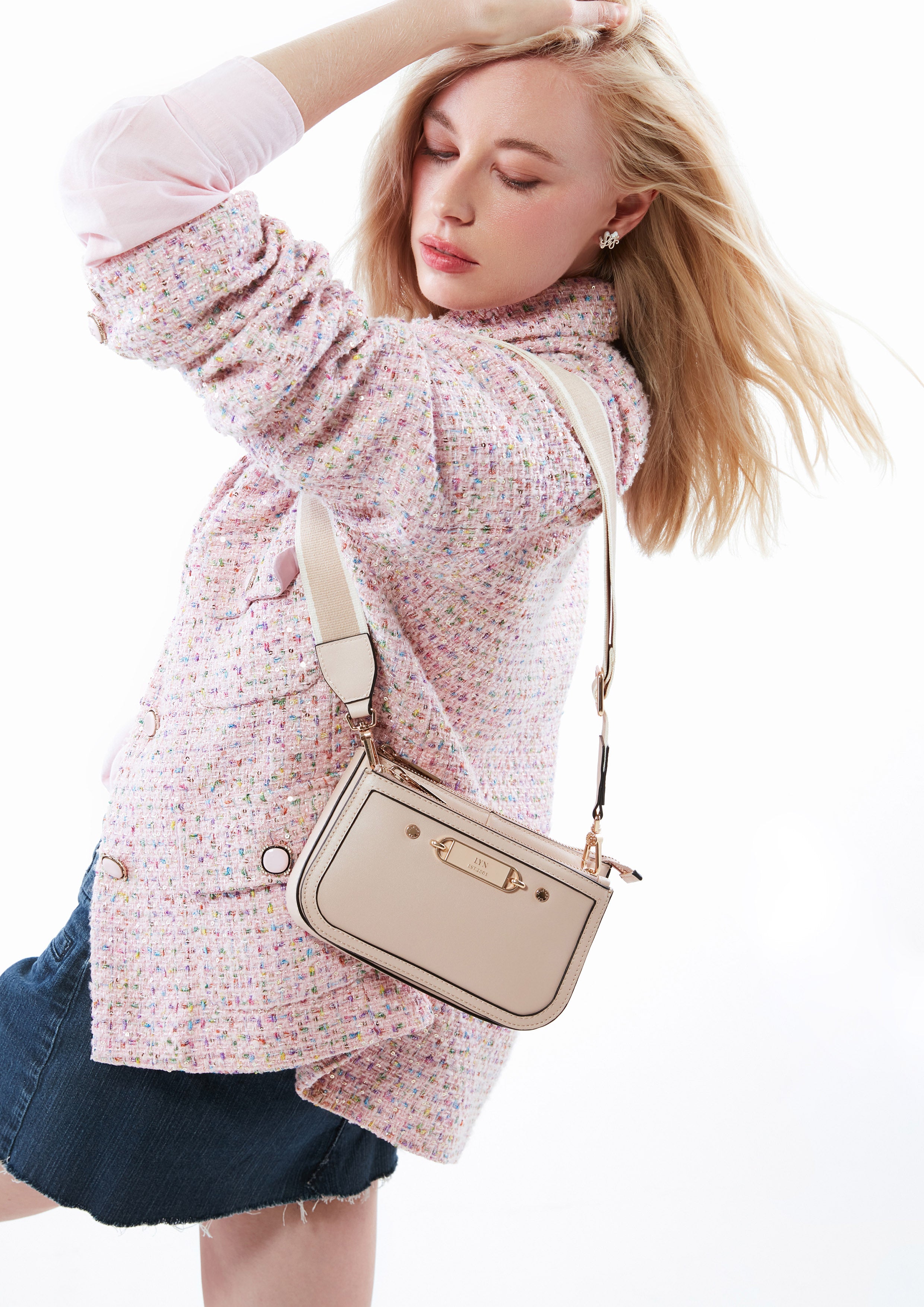 Marina S Crossbodybag Beige